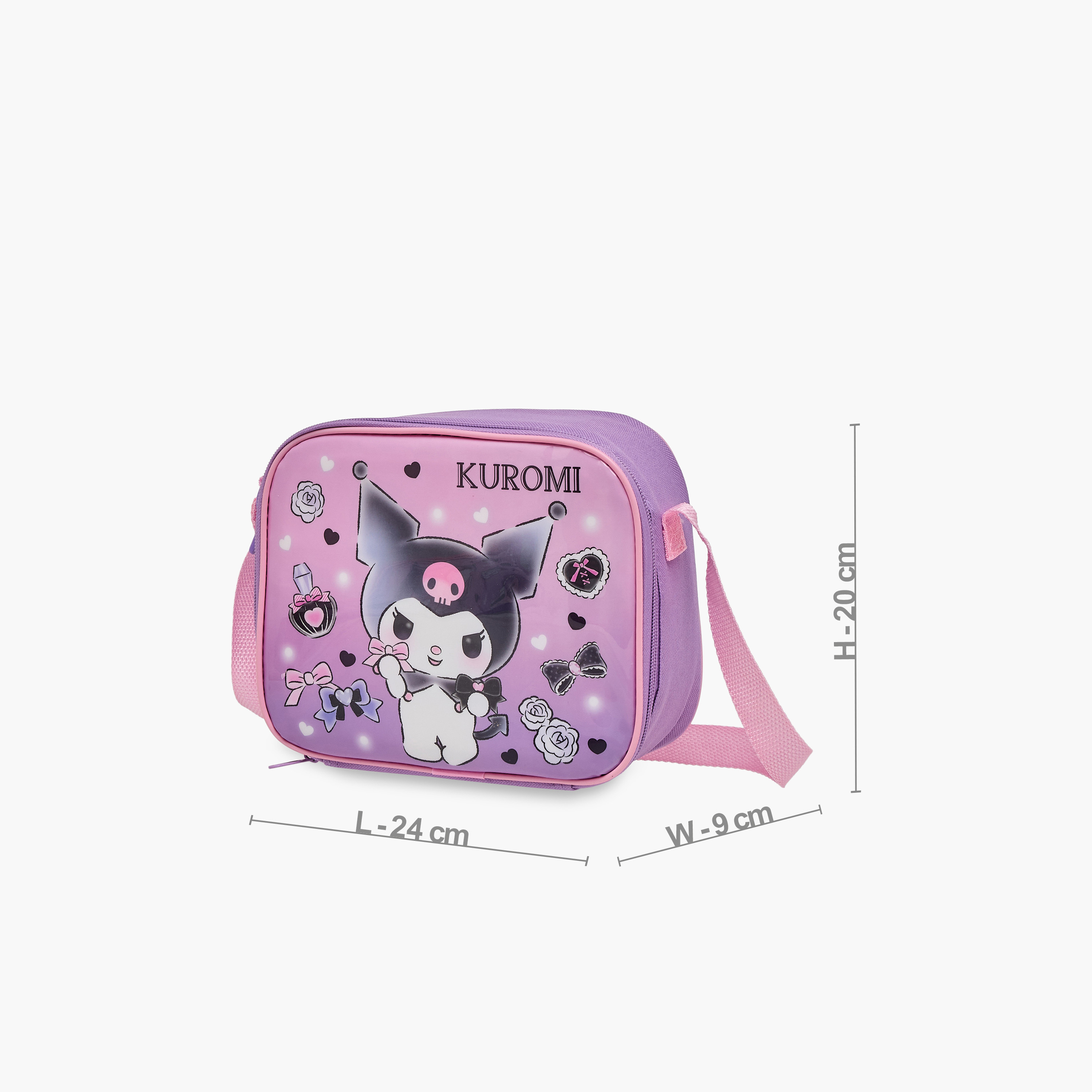 Hello Kitty Kuromi 5-Piece School Backpack Set for Girls 5-8 Years with Lunch Bag and Pencil Pouch -school-bagsandbackpacks-backpacks-image-14