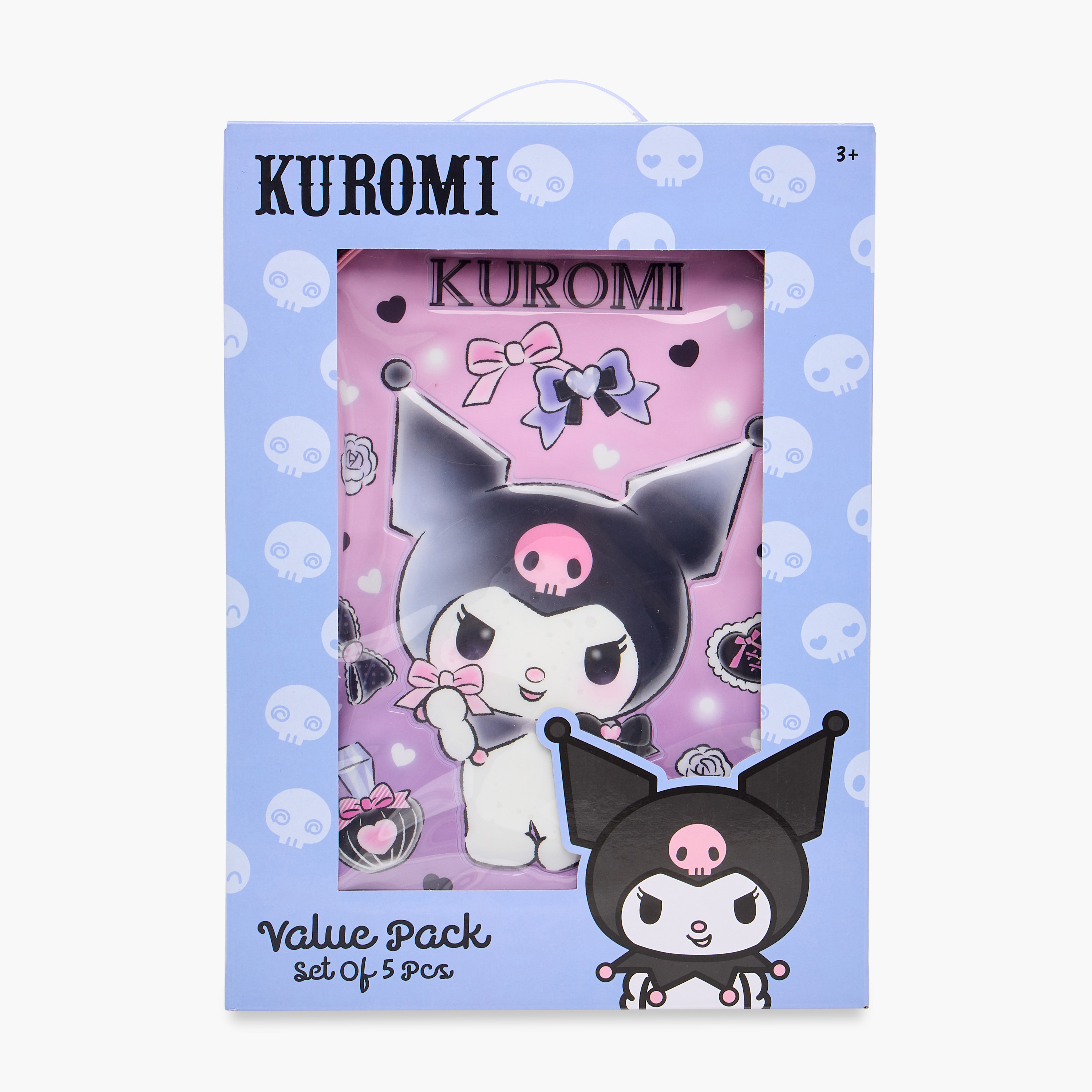 Hello Kitty Kuromi 5-Piece School Backpack Set for Girls 5-8 Years with Lunch Bag and Pencil Pouch -school-bagsandbackpacks-backpacks-image-24