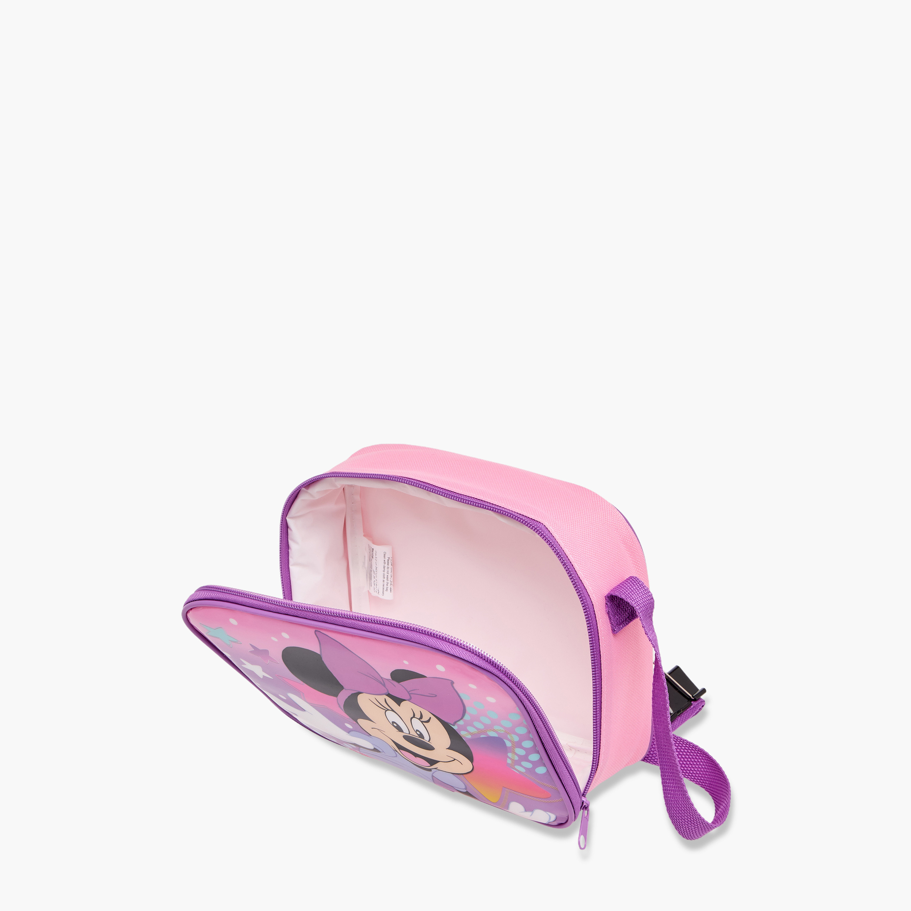 طقم شنطة ظهر مدرسية 5 قطع للبنات 5-8 سنوات مع شنطة غداء ومقلمة بتصميم ميني من ديزني-school-bagsandbackpacks-backpacks-image-14