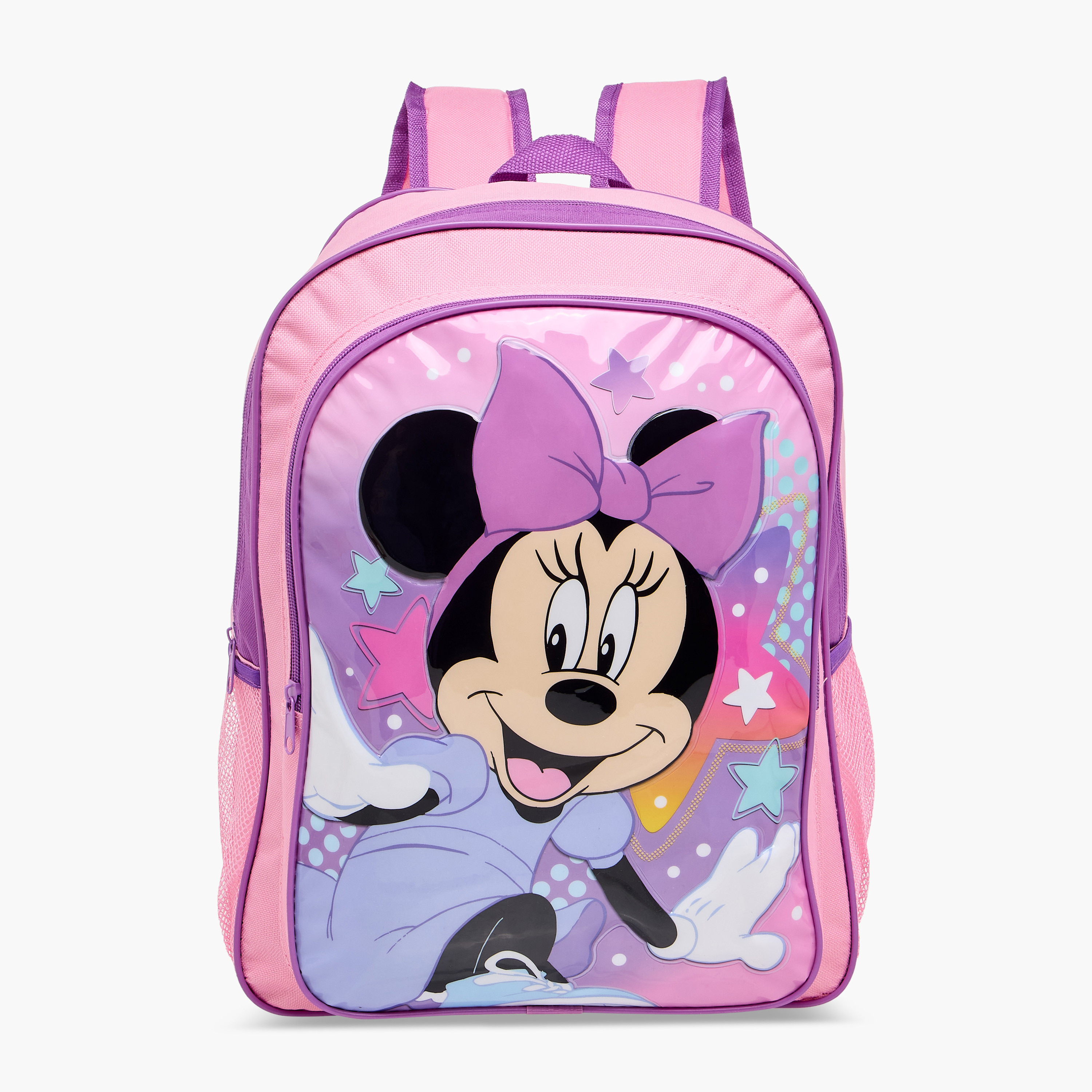 Disney Minnie 5-Piece School Backpack Set for Girls 5-8 Years with Lunch Bag and Pencil Pouch -school-bagsandbackpacks-sets-image-3