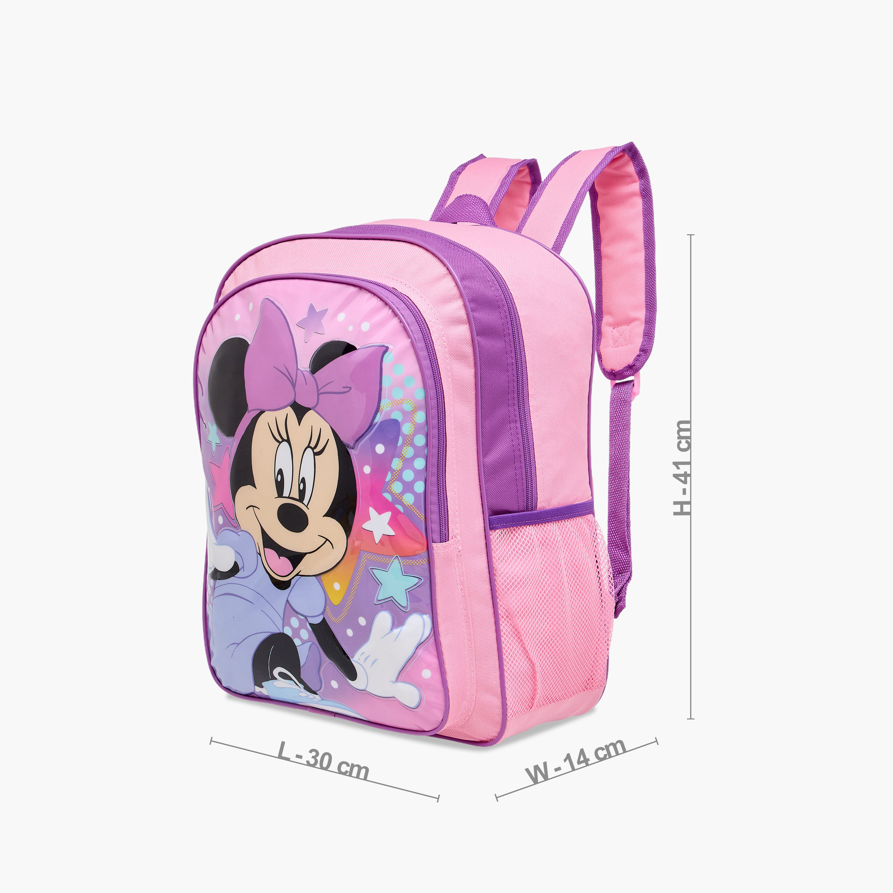 Disney Minnie 5-Piece School Backpack Set for Girls 5-8 Years with Lunch Bag and Pencil Pouch -school-bagsandbackpacks-sets-image-4