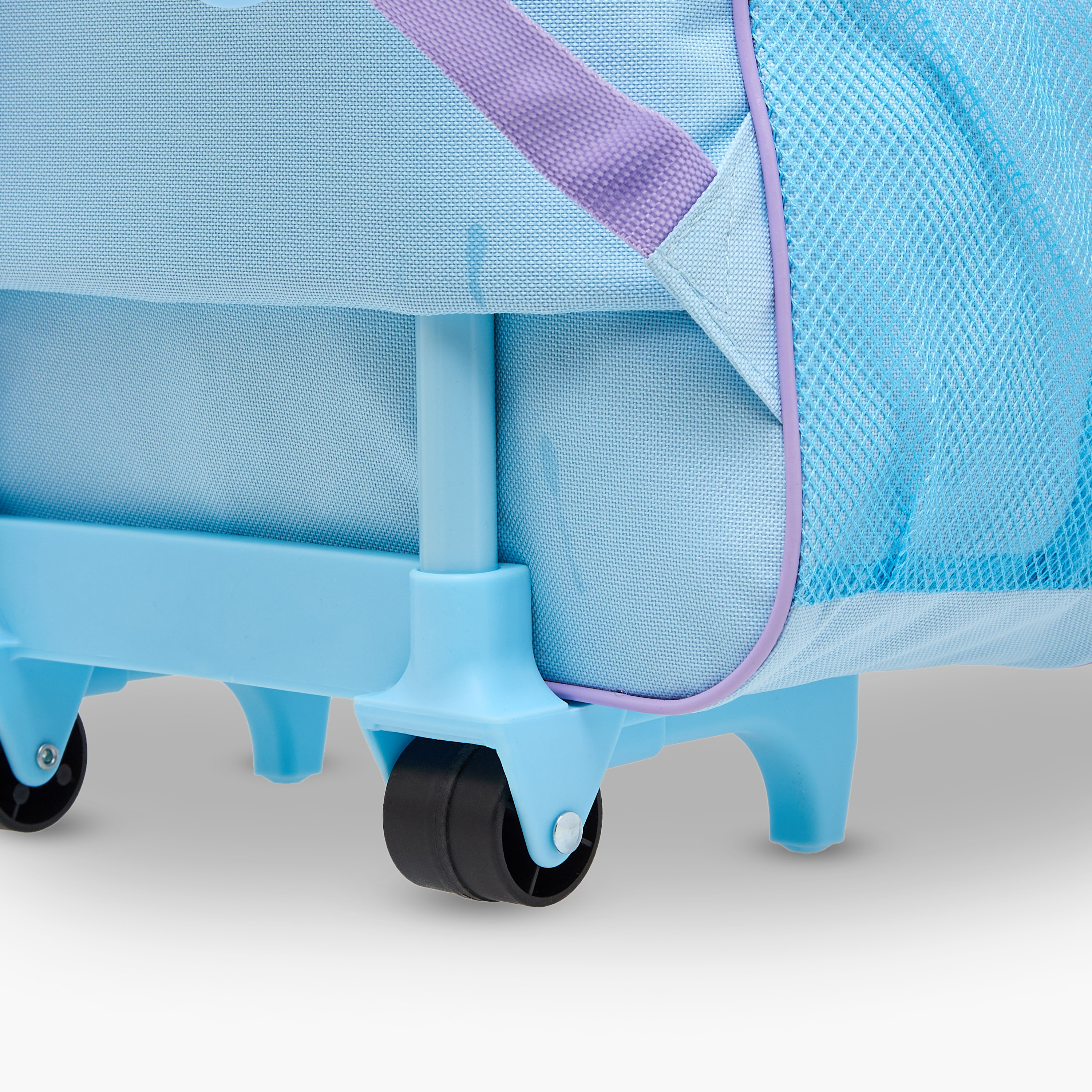 طقم شنطة ترولي مدرسية 5 قطع للبنات 5-8 سنوات مع شنطة غداء ومقلمة بتصميم ستيتش من ديزني-school-bagsandbackpacks-trolleybags-image-1