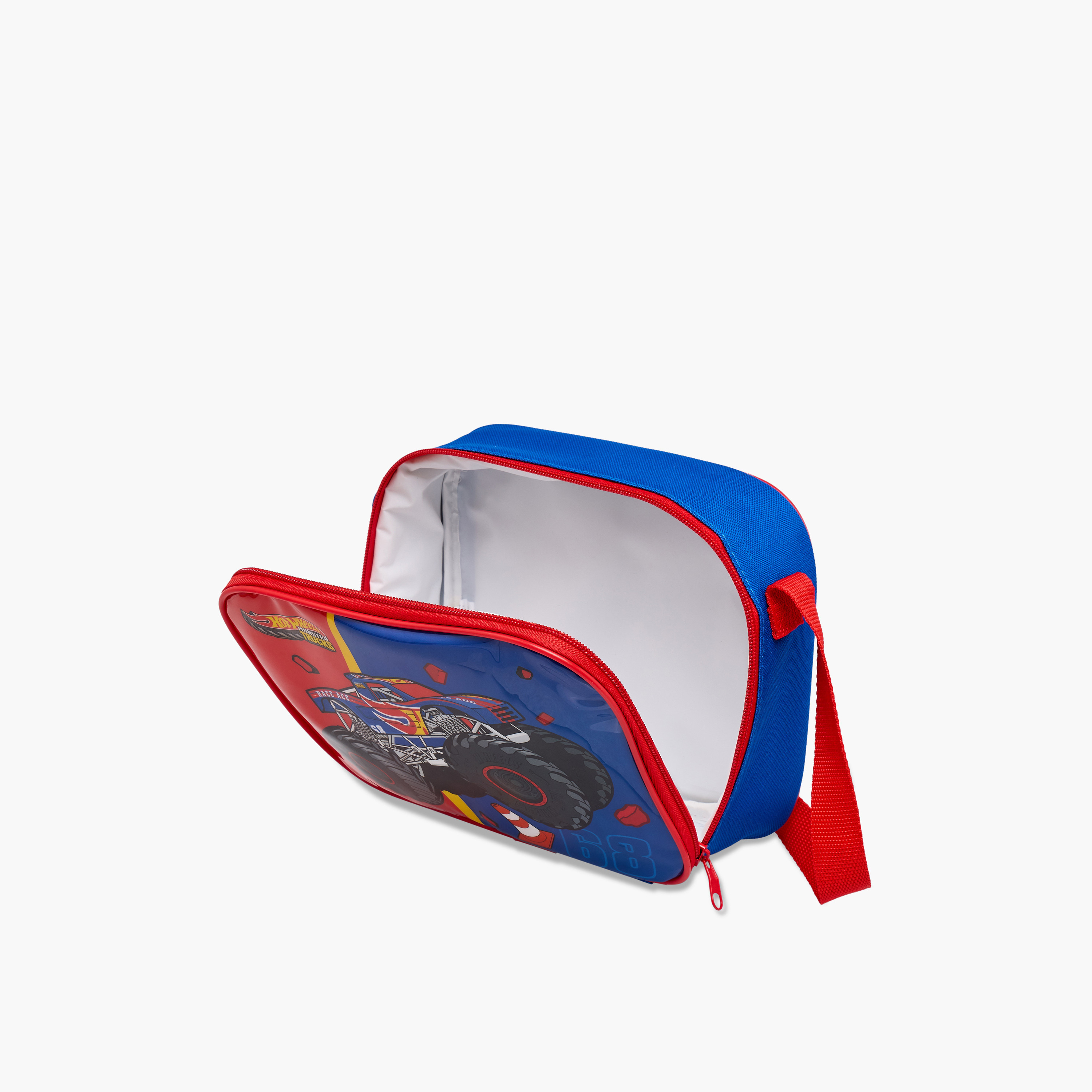 Mattel Hot Wheels 5-Piece School Trolley Bag Set for Boys 5-8 Years with Lunch Bag and Pencil Pouch -school-bagsandbackpacks-trolleybags-image-17