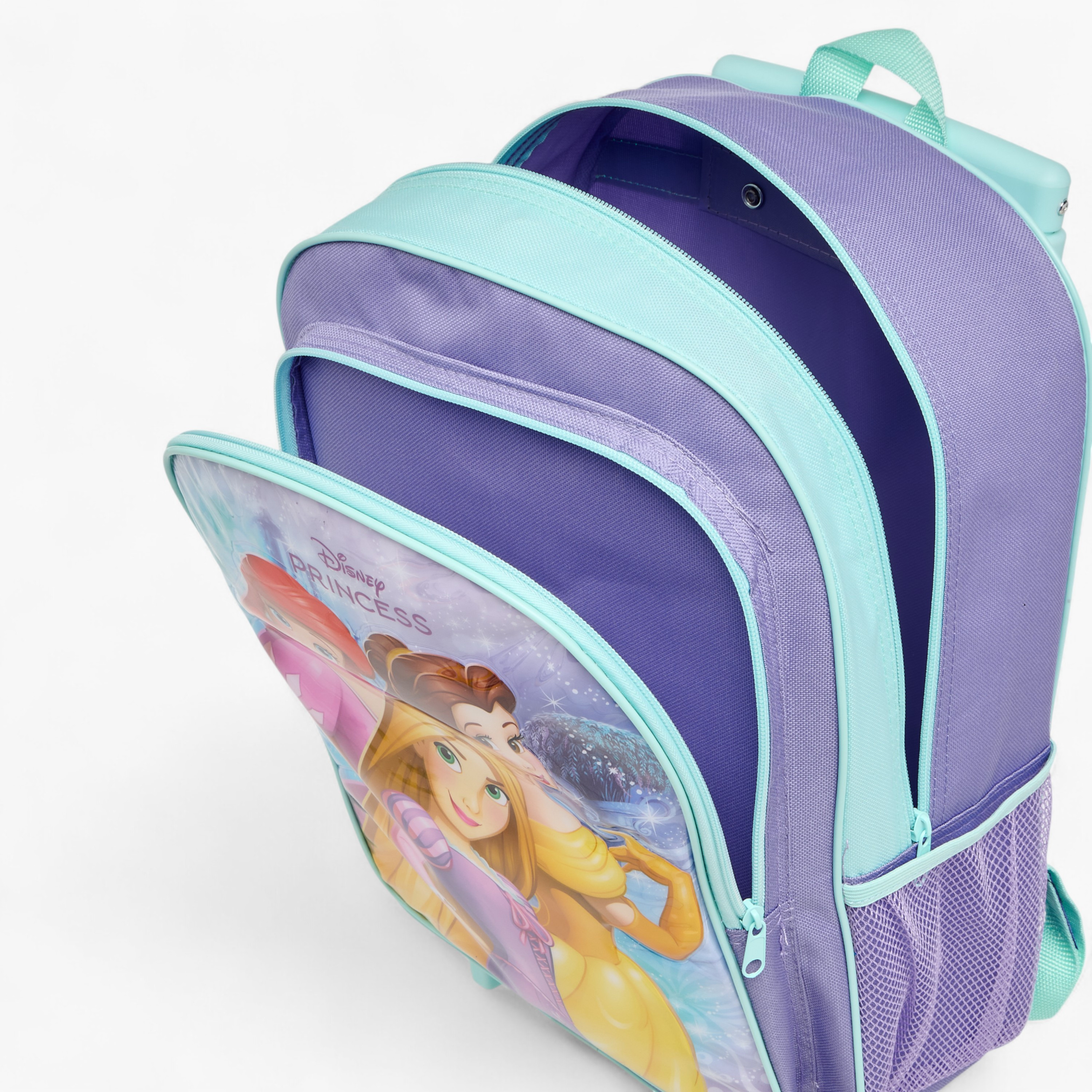 Disney Princess 5-Piece School Trolley Bag Set for Girls 5-8 Years with Lunch Bag and Pencil Pouch -school-bagsandbackpacks-trolleybags-image-16