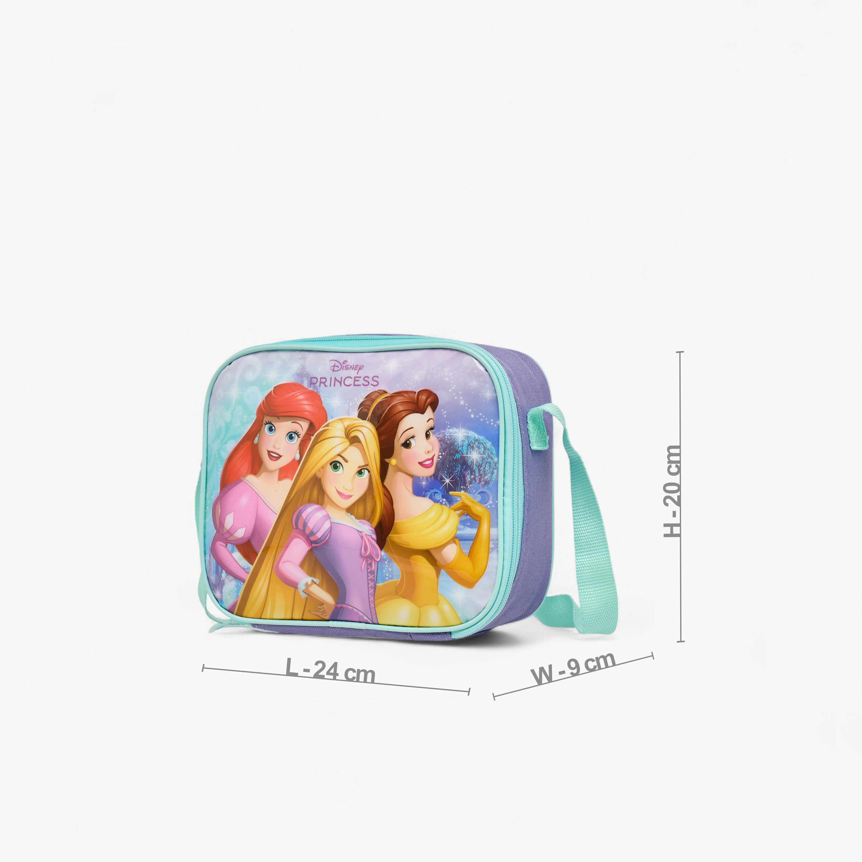 Disney Princess 5-Piece School Trolley Bag Set for Girls 5-8 Years with Lunch Bag and Pencil Pouch -school-bagsandbackpacks-trolleybags-image-19