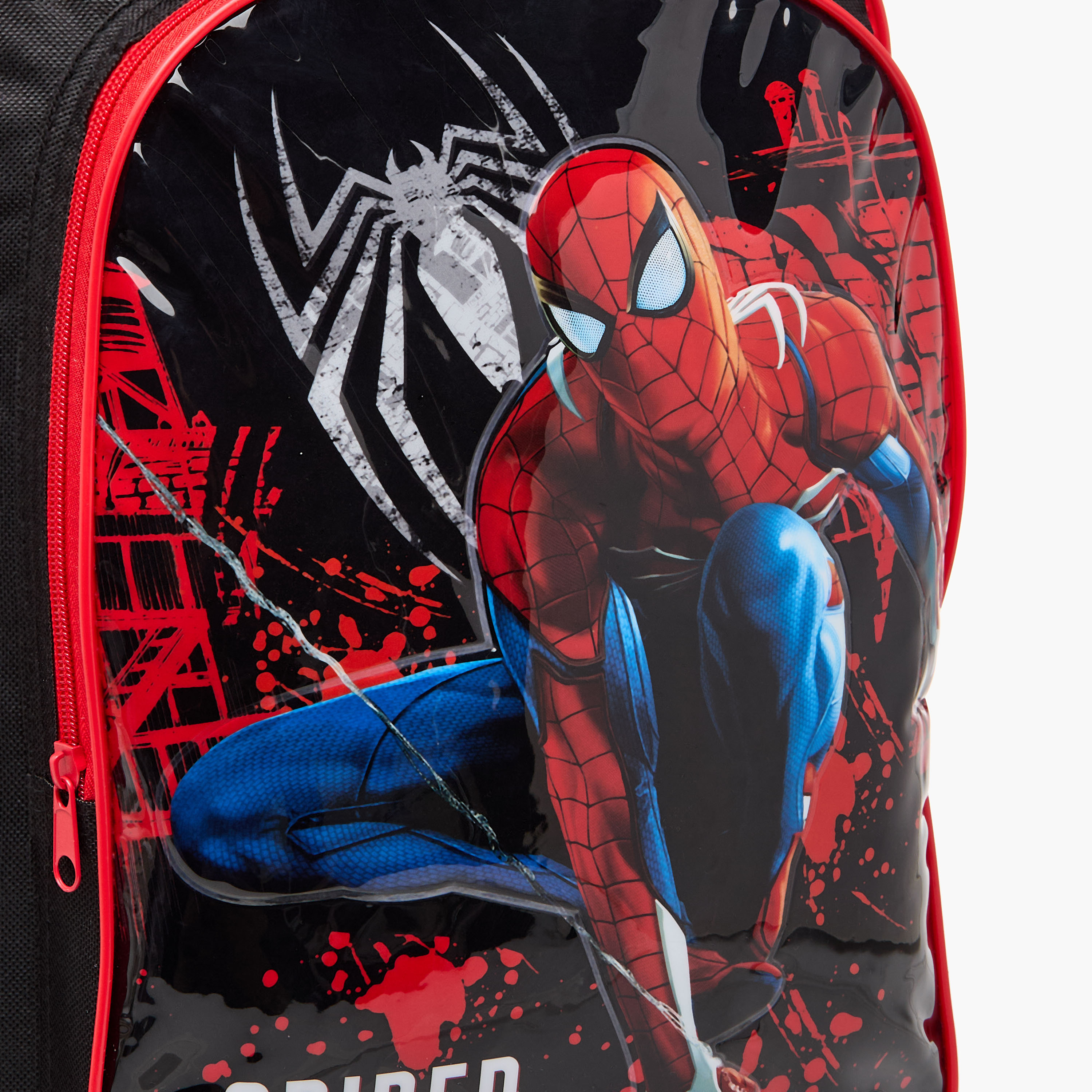 Marvel Spider-Man 5-Piece School Trolley Bag Set for Boys 5-8 Years with Lunch Bag and Pencil Pouch -school-bagsandbackpacks-trolleybags-image-13