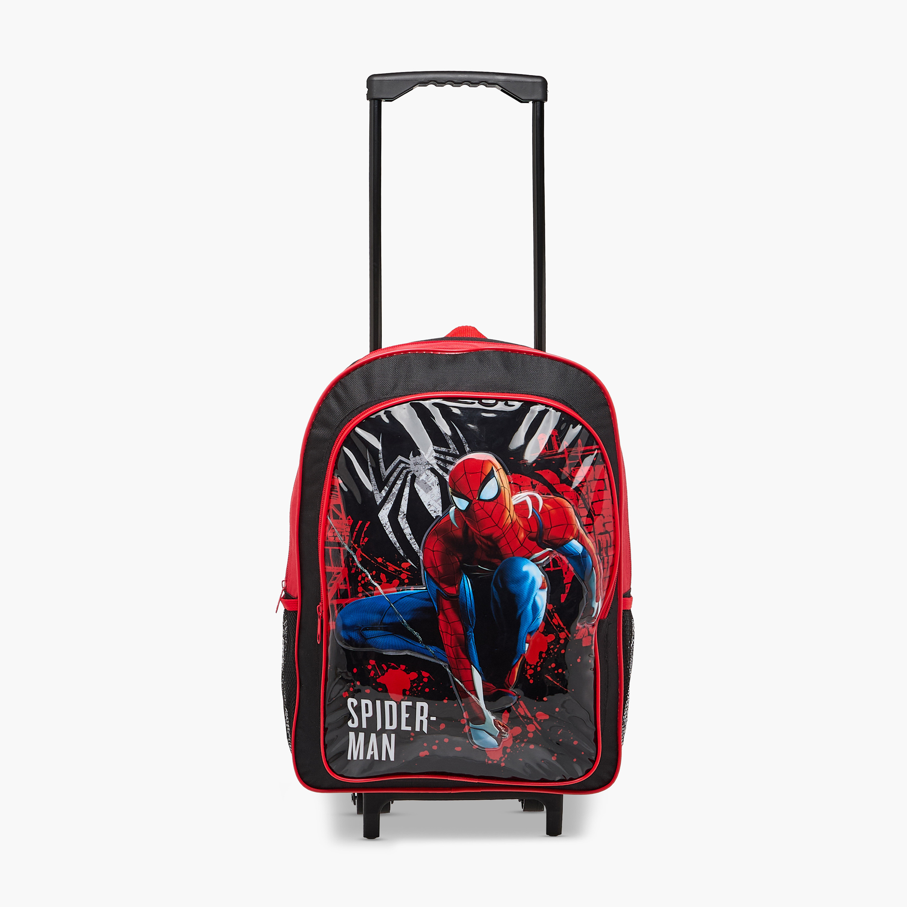 Marvel Spider-Man 5-Piece School Trolley Bag Set for Boys 5-8 Years with Lunch Bag and Pencil Pouch -school-bagsandbackpacks-trolleybags-image-11