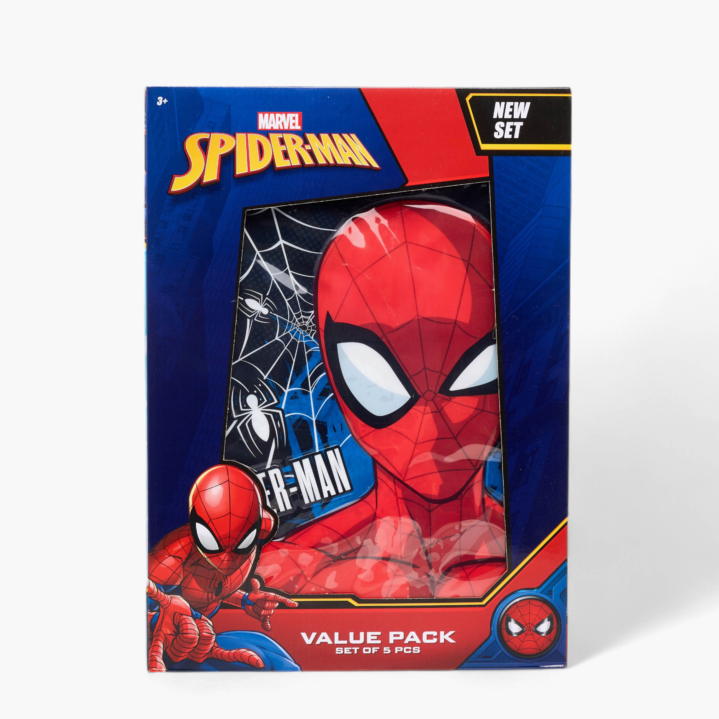 Marvel Spider-Man 5-Piece School Backpack Set for Boys 5-8 Years with Lunch Bag and Pencil Pouch-school-bagsandbackpacks-backpacks-image-24