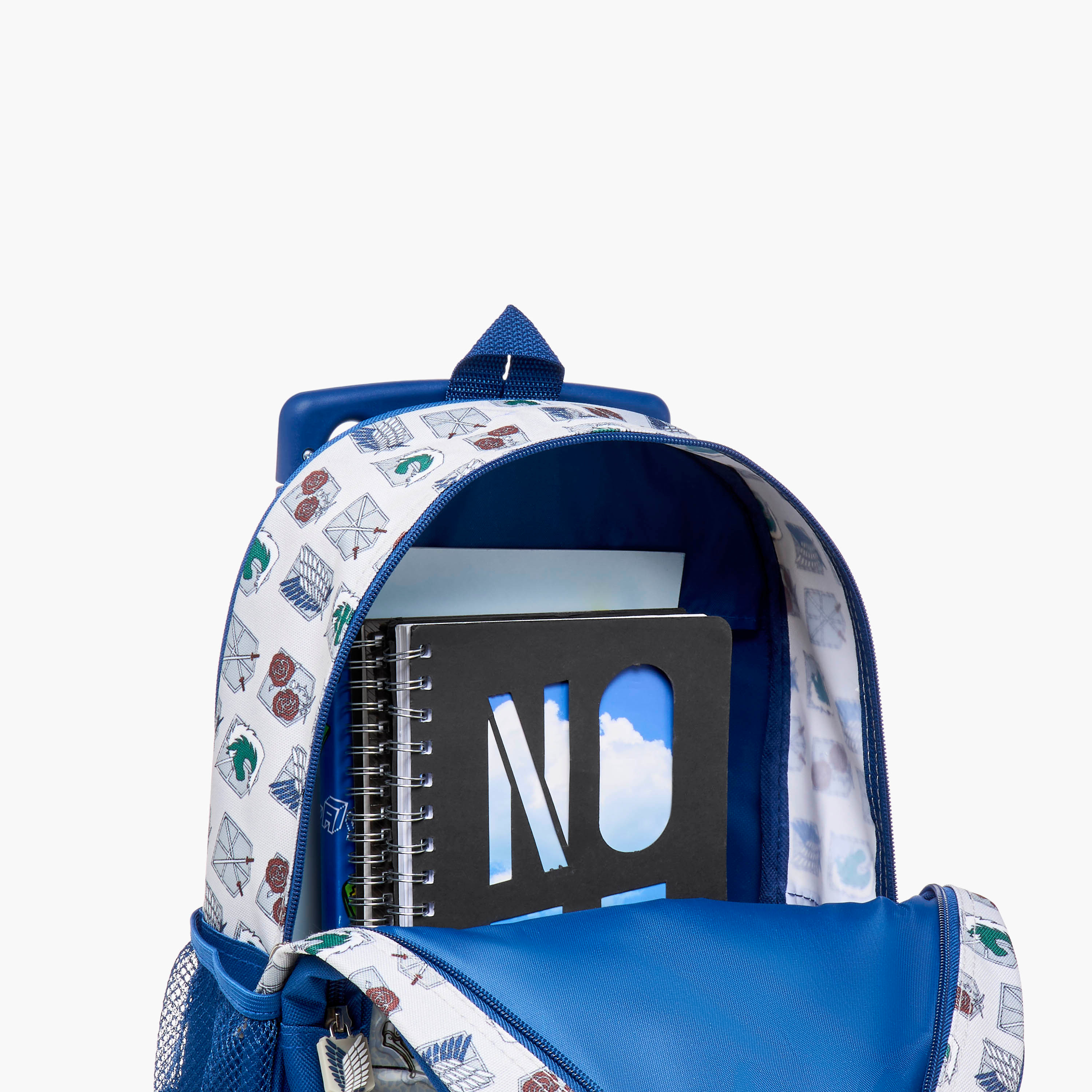 Kodansha 3-Piece Attack On Titan Print Trolley Backpack Set - 16 inches-school-bagsandbackpacks-trolleybags-image-14