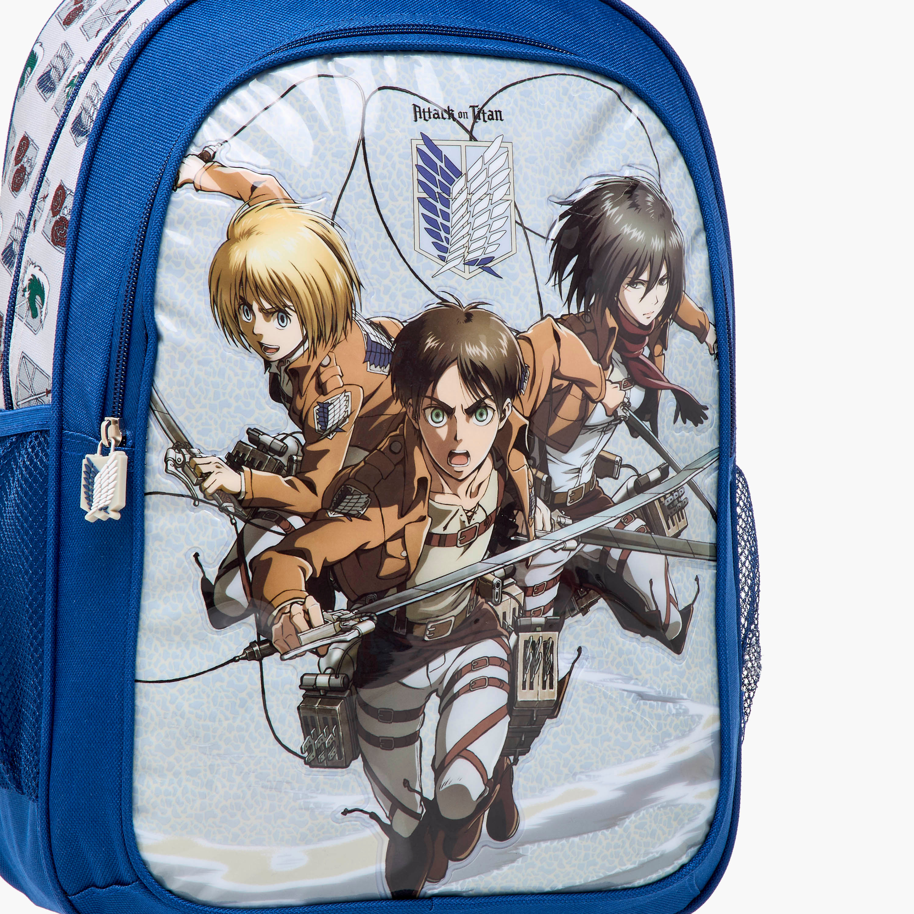Kodansha 3-Piece Attack On Titan Print Trolley Backpack Set - 16 inches-school-bagsandbackpacks-trolleybags-image-7