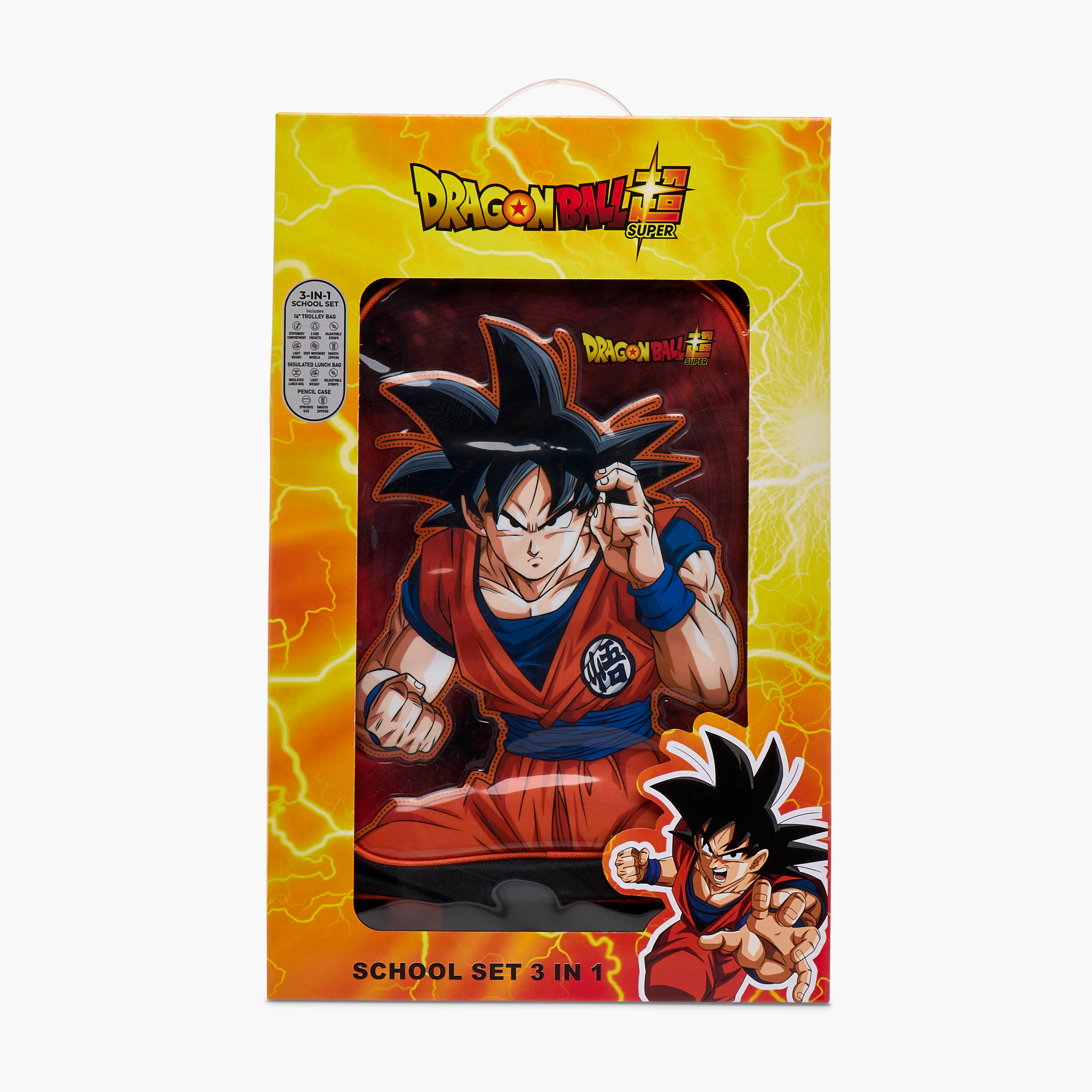 Kodansha 3-Piece Dragon Ball Z Print Trolley Backpack Set - 16 inches-school-bagsandbackpacks-trolleybags-image-21