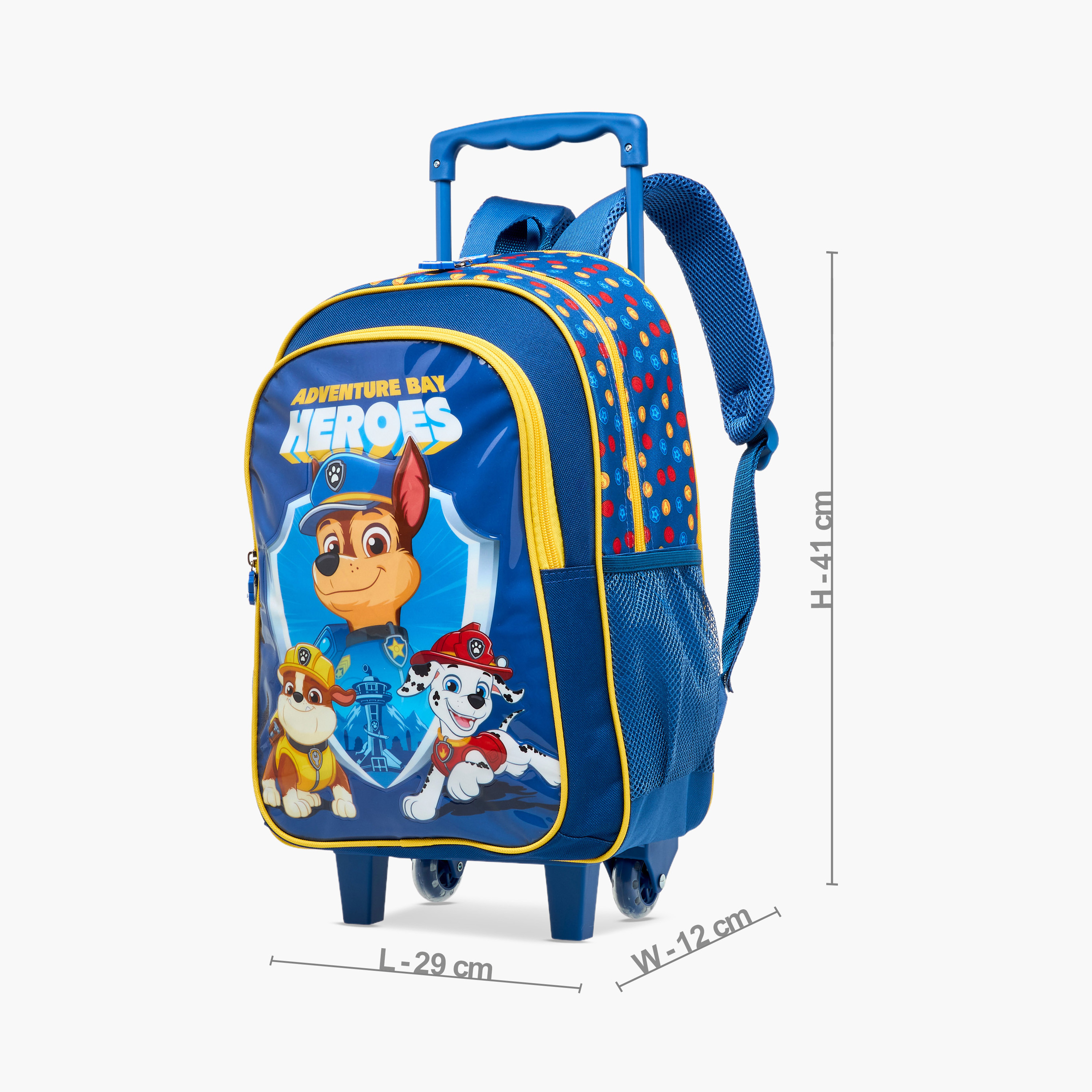 PAW Patrol Print 3-Piece Trolley Backpack Set - 16 inches-school-bagsandbackpacks-trolleybags-image-3