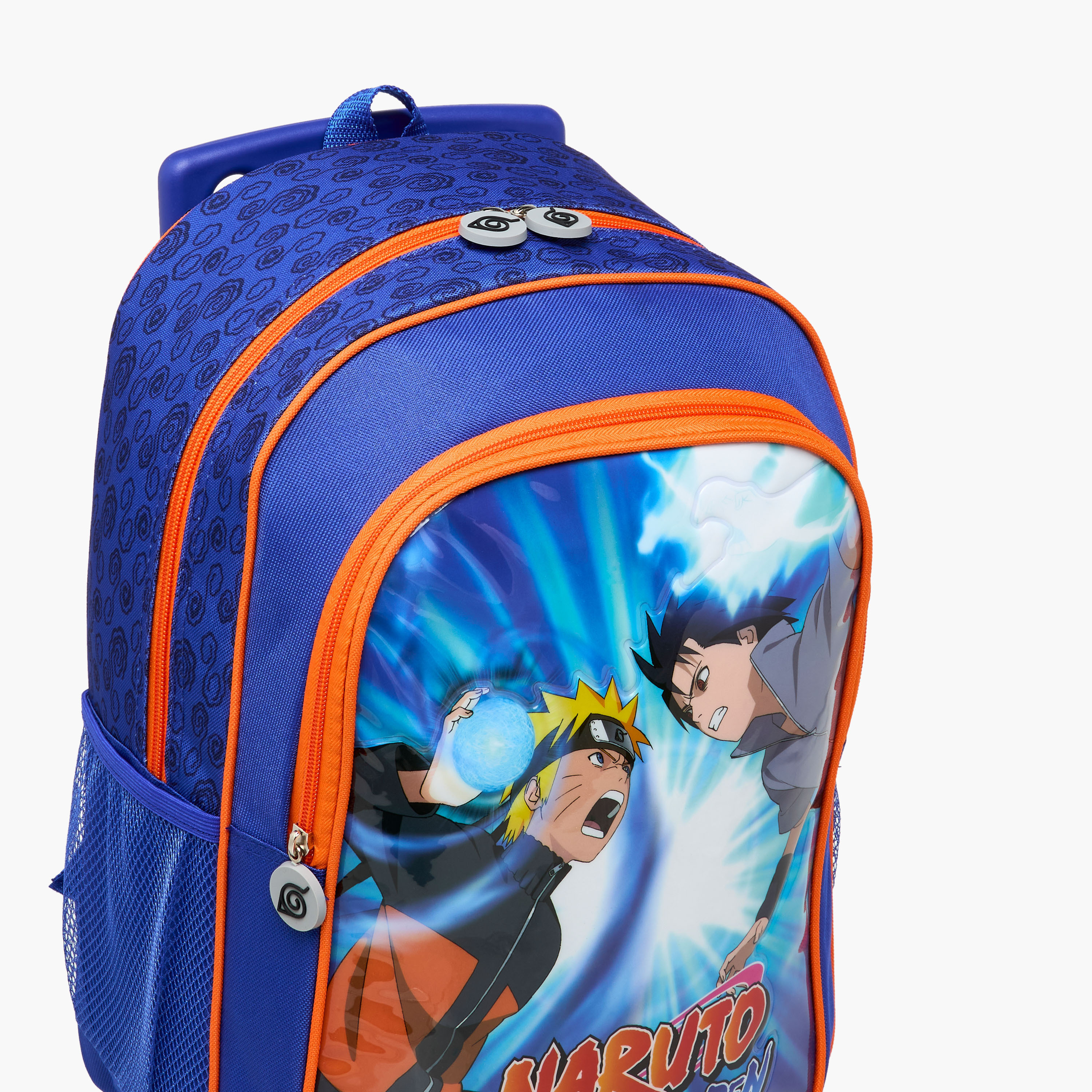 TV Tokyo Naruto Print 3-Piece Trolley Backpack Set - 16 inches-school-bagsandbackpacks-trolleybags-image-13