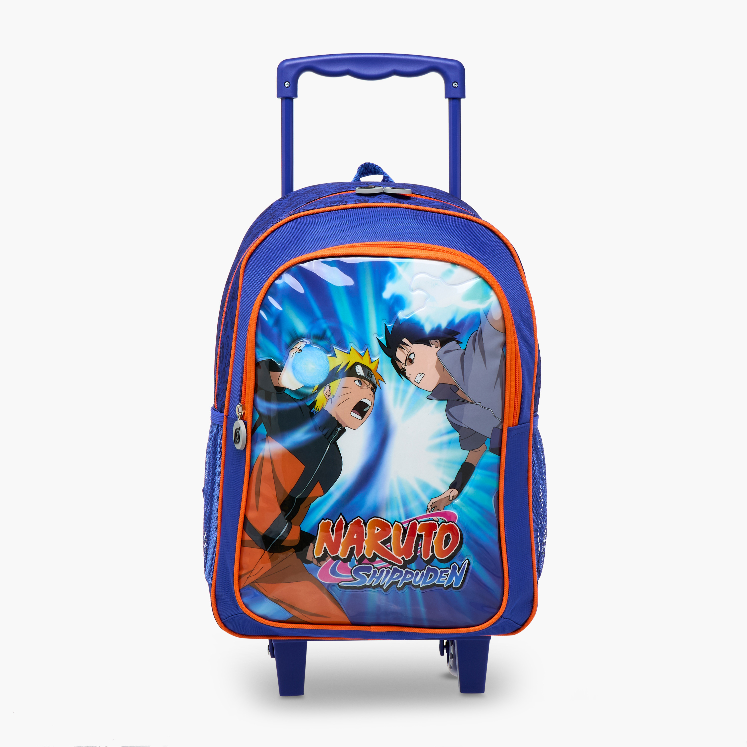 TV Tokyo Naruto Print 3-Piece Trolley Backpack Set - 16 inches-school-bagsandbackpacks-trolleybags-image-4