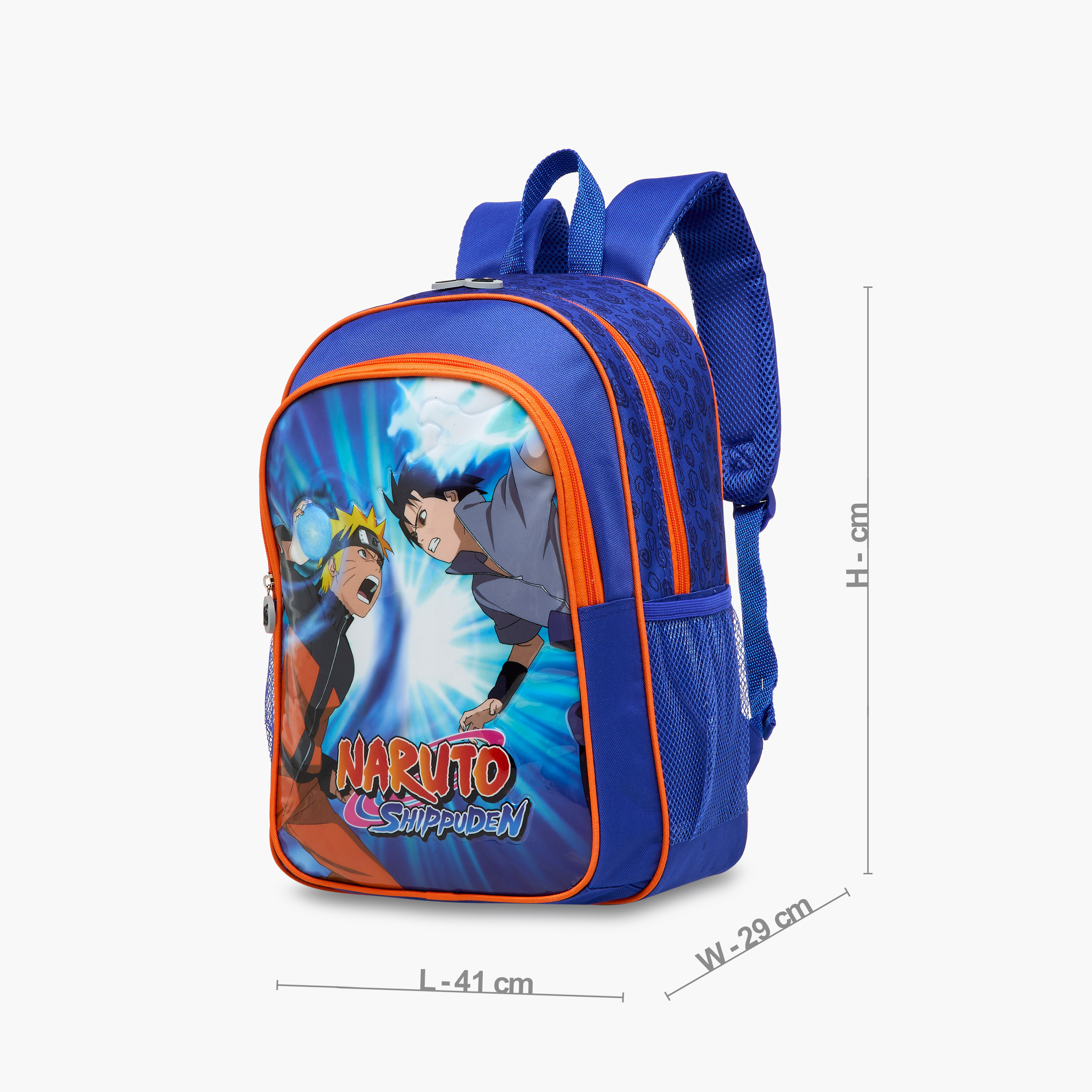 TV Tokyo Naruto Print 3-Piece Backpack Set - 16 inches-school-bagsandbackpacks-sets-image-3