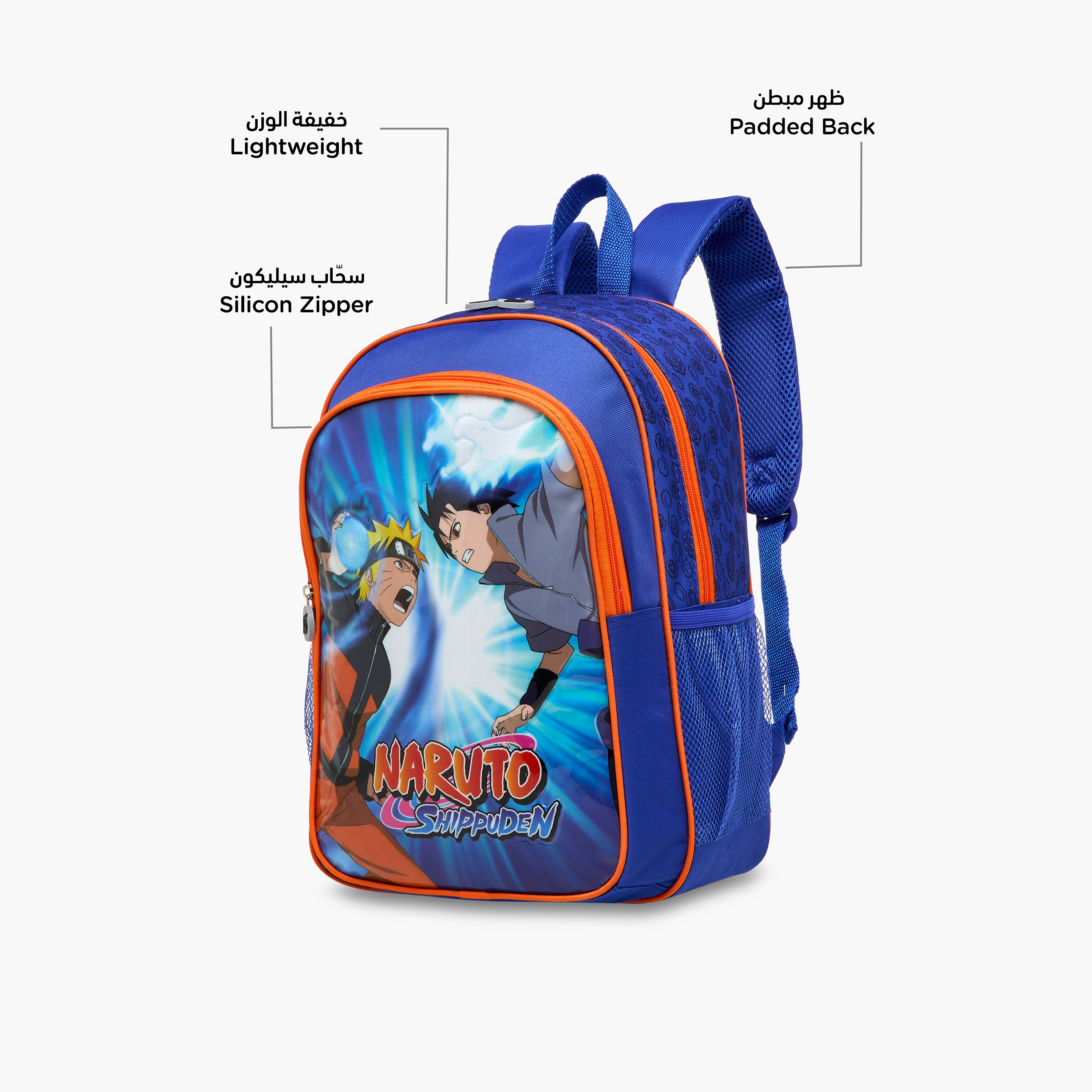 TV Tokyo Naruto Print 3-Piece Backpack Set - 16 inches-school-bagsandbackpacks-sets-image-7