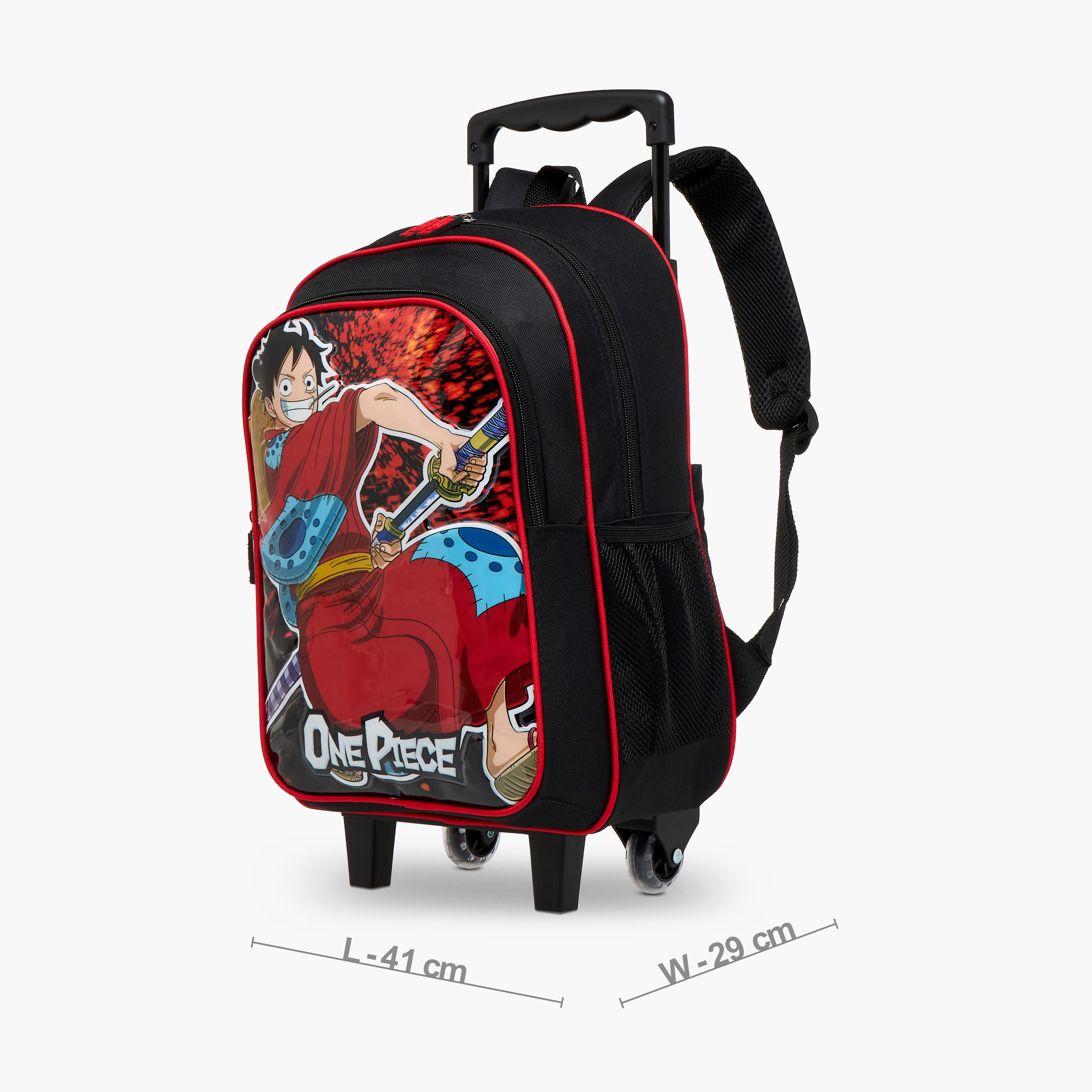 Toei Animation Printed 5-Piece Trolley Backpack Set - 16 inches-school-bagsandbackpacks-trolleybags-image-5