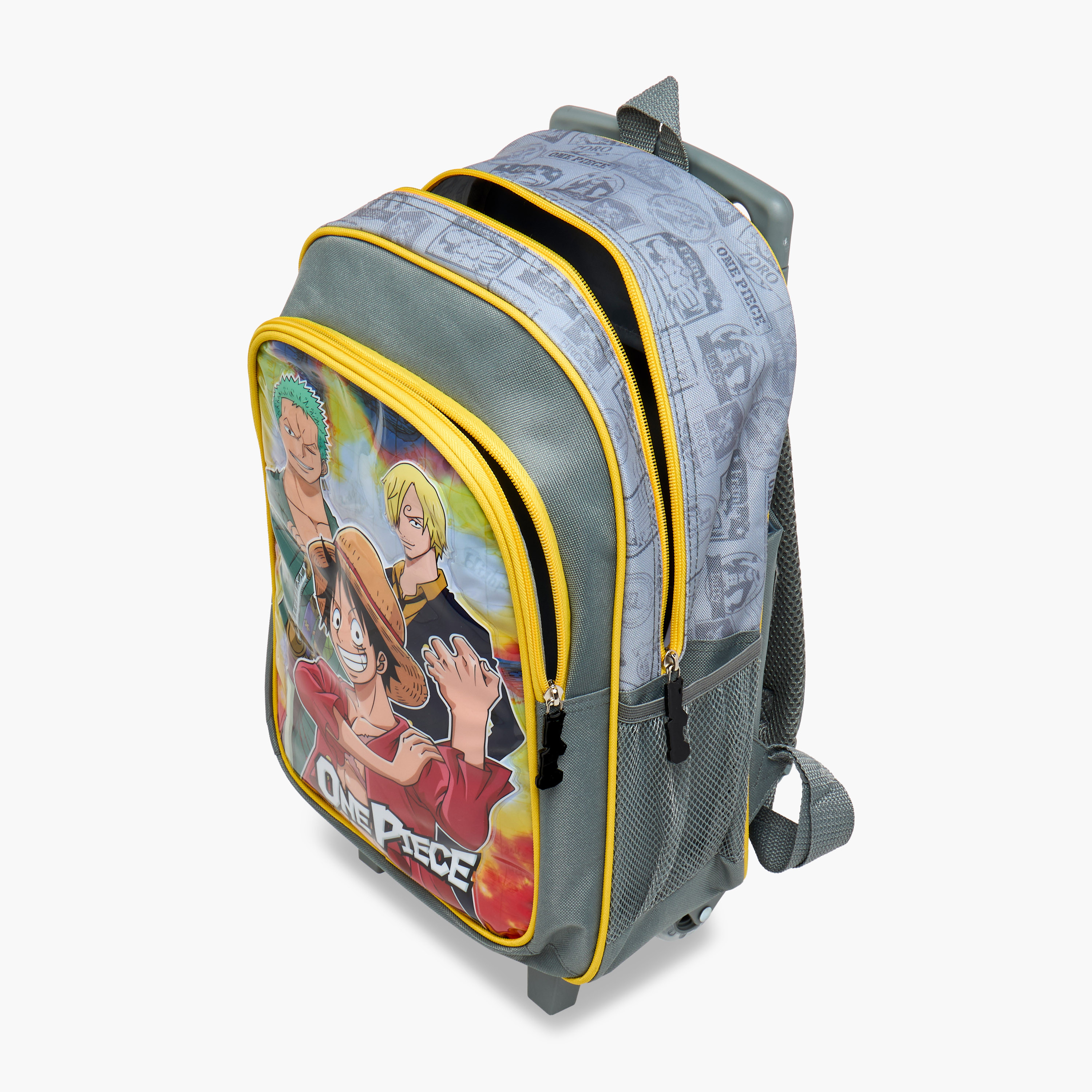 Toei Animation One Piece Print 5-Piece Trolley Backpack Set-school-bagsandbackpacks-trolleybags-image-15