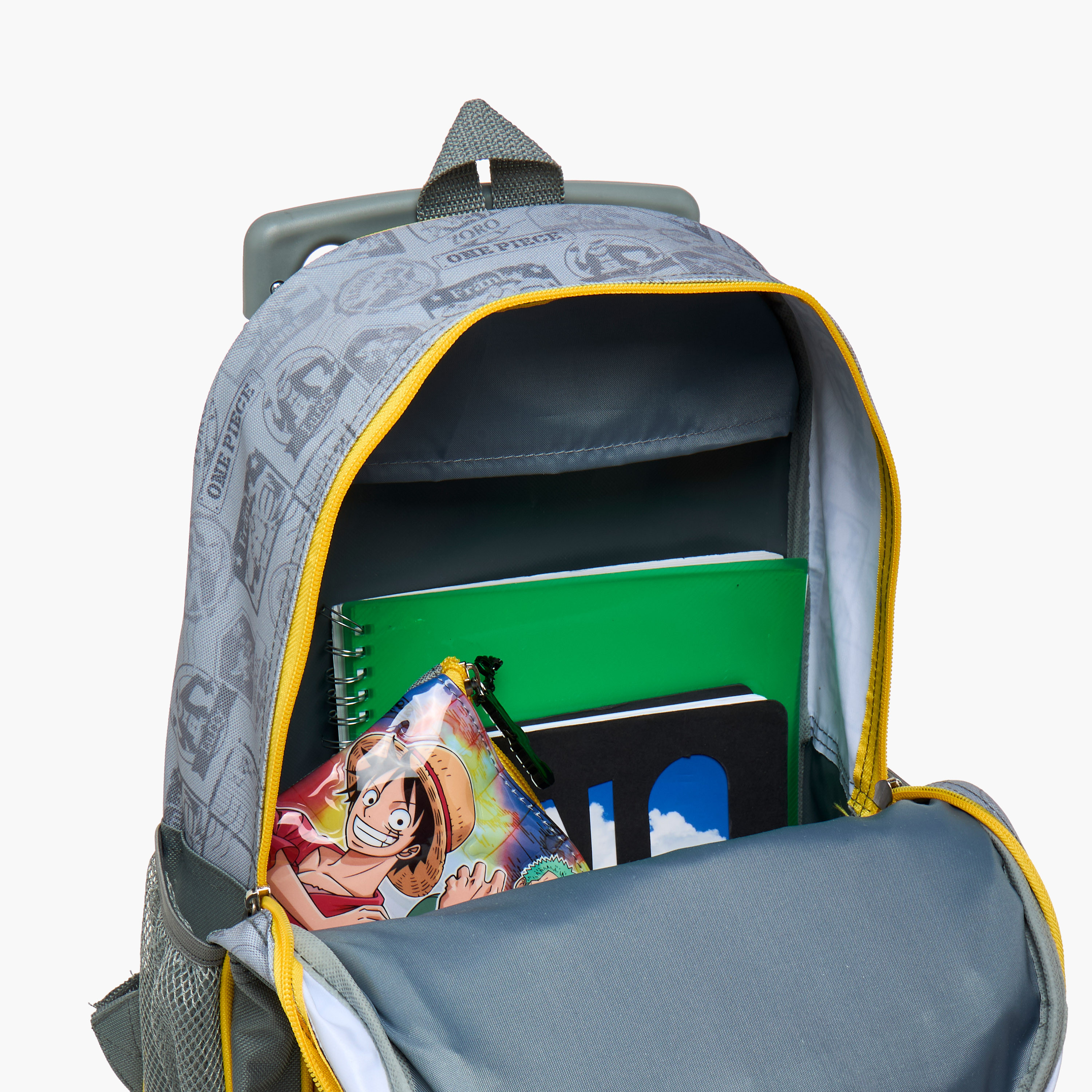 Toei Animation One Piece Print 5-Piece Trolley Backpack Set-school-bagsandbackpacks-trolleybags-image-16