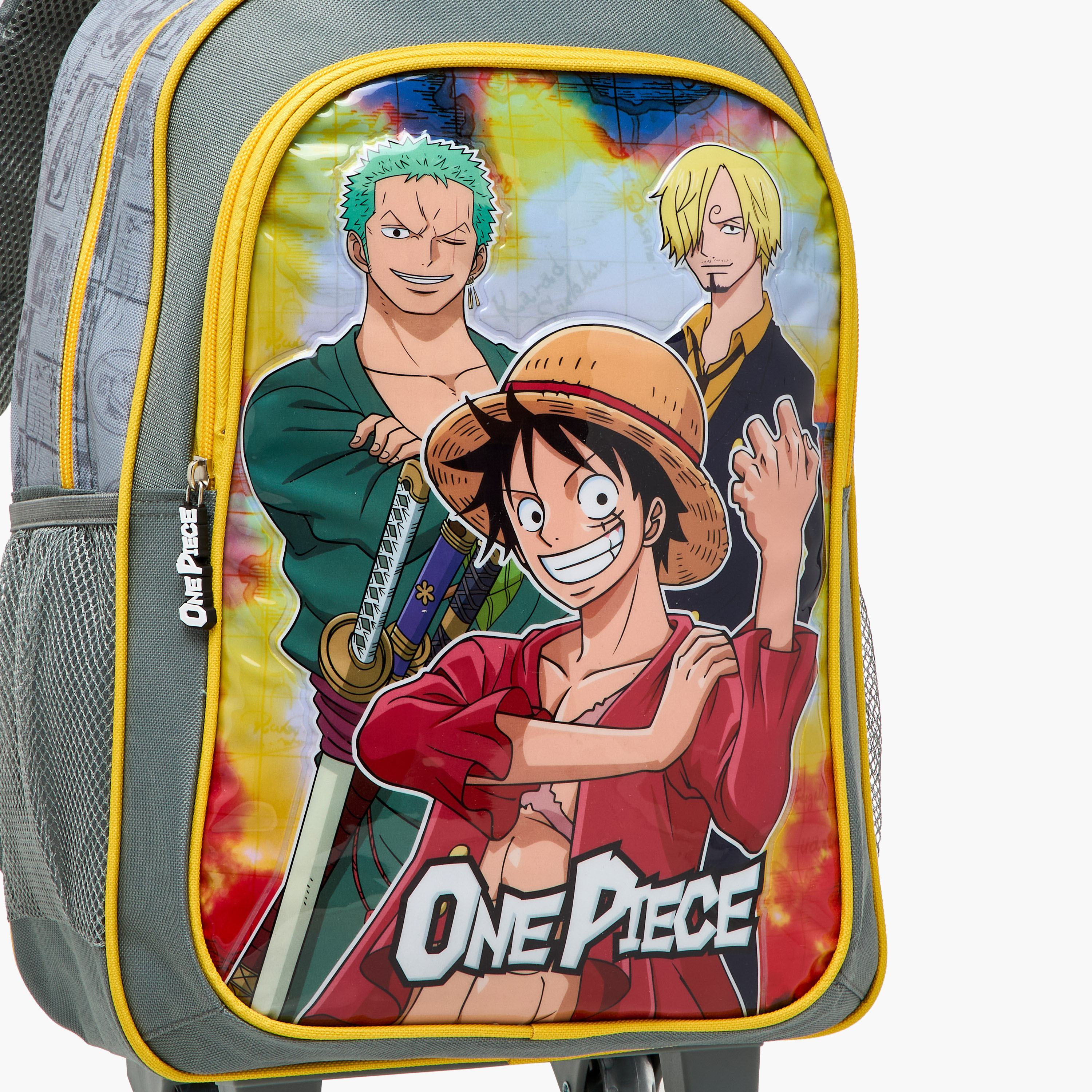 Toei Animation One Piece Print 5-Piece Trolley Backpack Set-school-bagsandbackpacks-trolleybags-image-9
