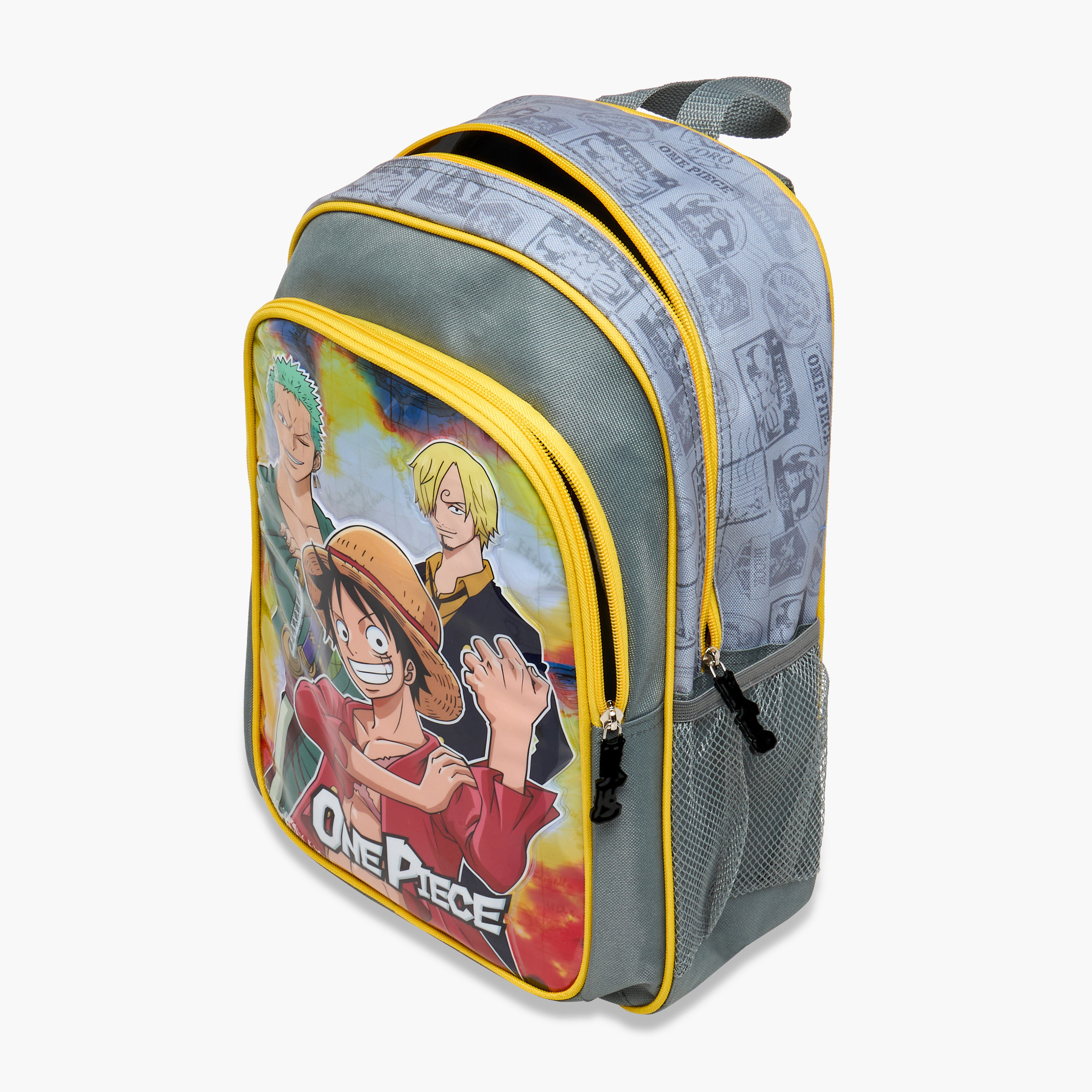 طقم شنطة ظهر ترولي 5 قطع بطبعات أنيميشن من توي - 16 بوصة-school-bagsandbackpacks-sets-image-1