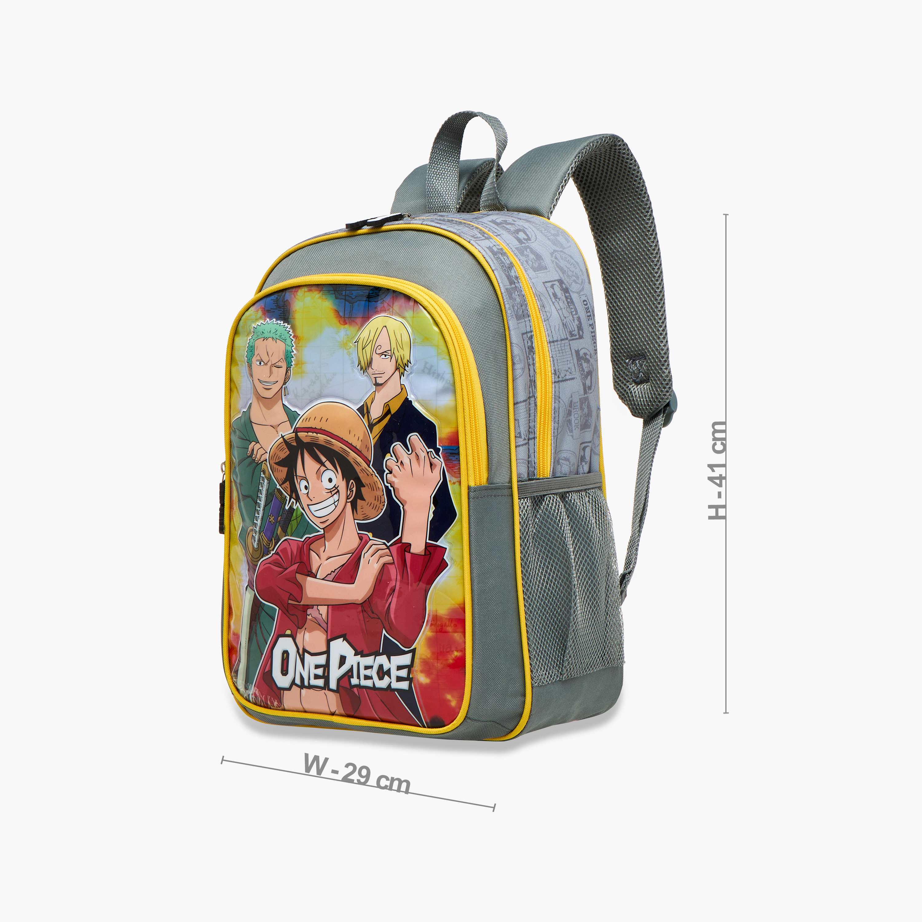 طقم شنطة ظهر ترولي 5 قطع بطبعات أنيميشن من توي - 16 بوصة-school-bagsandbackpacks-sets-image-8