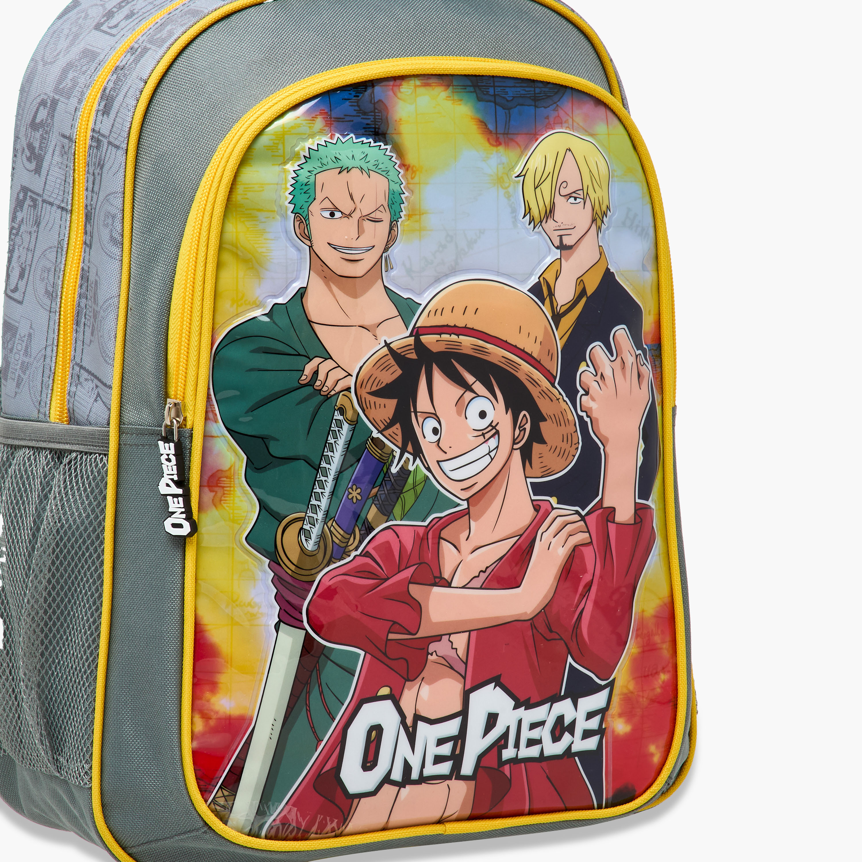 طقم شنطة ظهر ترولي 5 قطع بطبعات أنيميشن من توي - 16 بوصة-school-bagsandbackpacks-sets-image-3