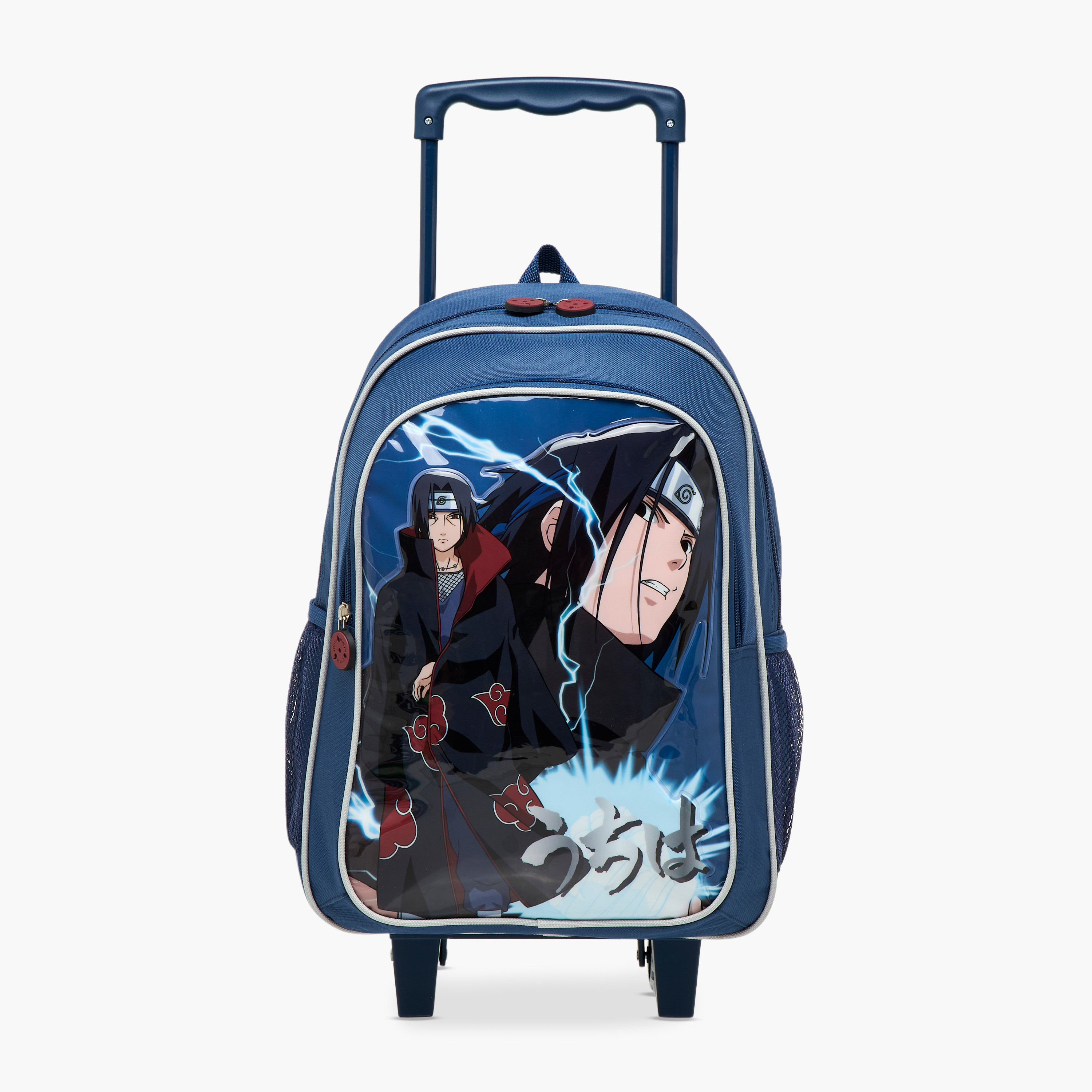TV Tokyo Naruto Print 5-Piece Trolley Backpack Set - 16 inches-school-bagsandbackpacks-trolleybags-image-2