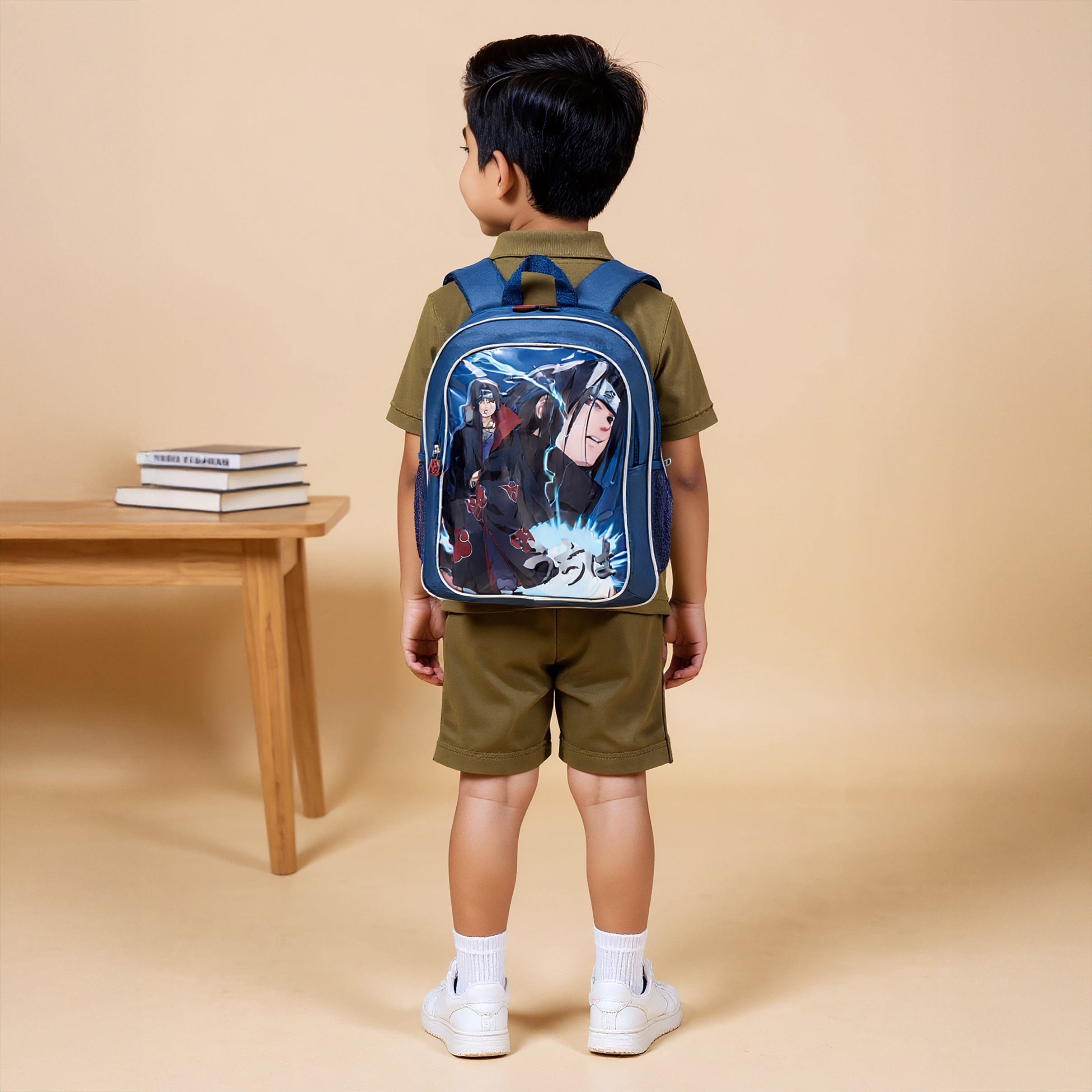 TV Tokyo Naruto Print 5-Piece Backpack Set - 16 inches-school-bagsandbackpacks-backpacks-image-2