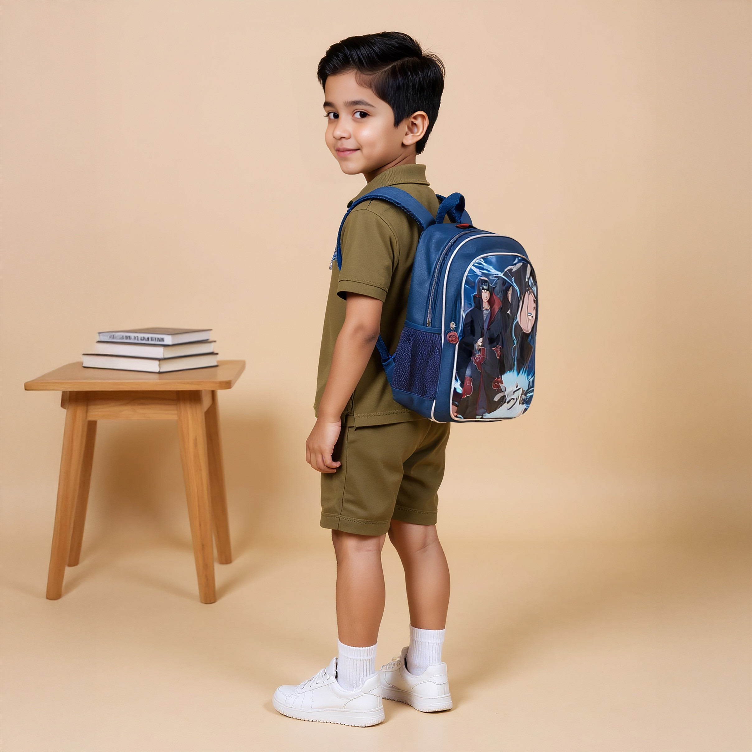 TV Tokyo Naruto Print 5-Piece Backpack Set - 16 inches-school-bagsandbackpacks-backpacks-image-3