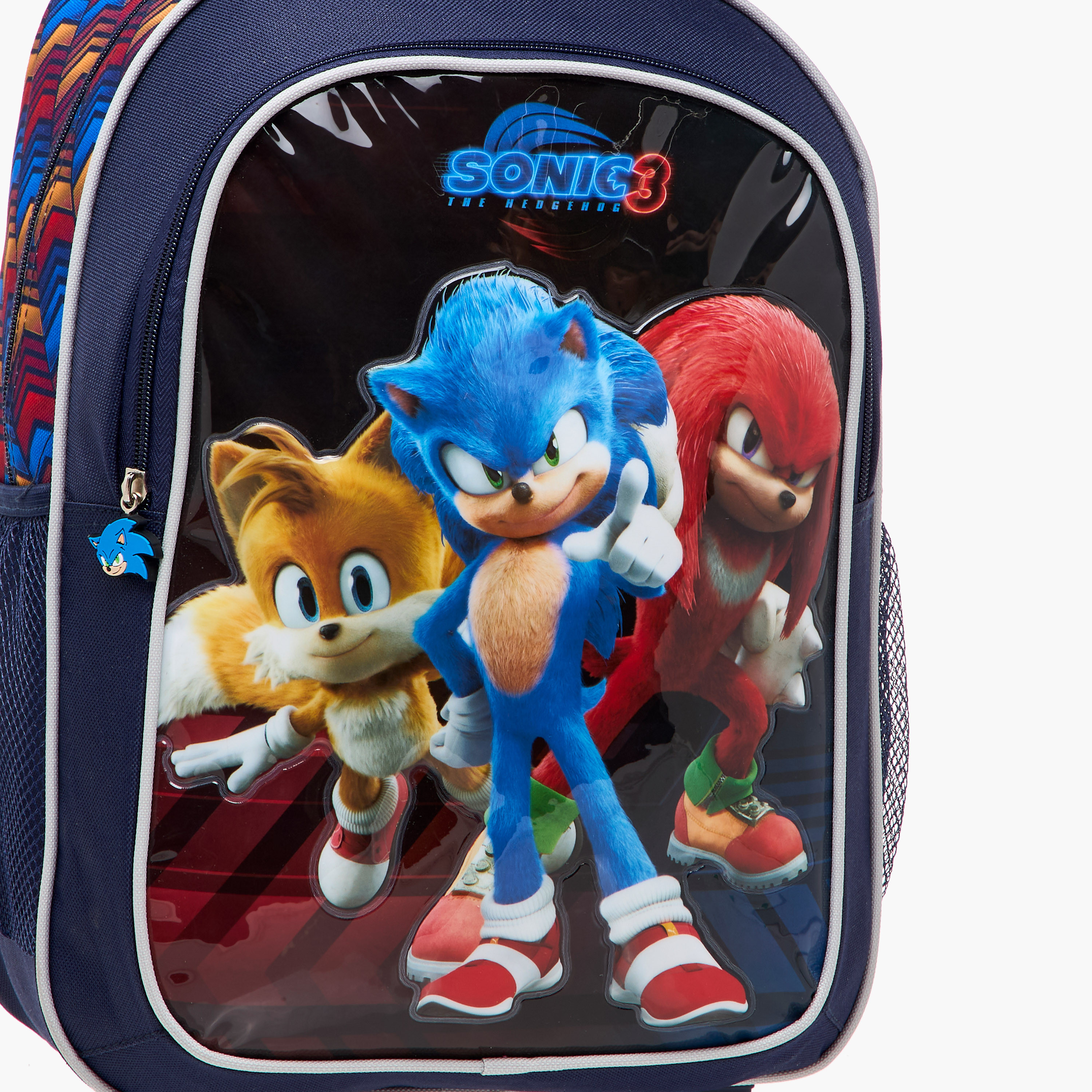 Sonic the Hedgehog Print 5-Piece trolley Backpack Set - 16 inches-school-bagsandbackpacks-trolleybags-image-10