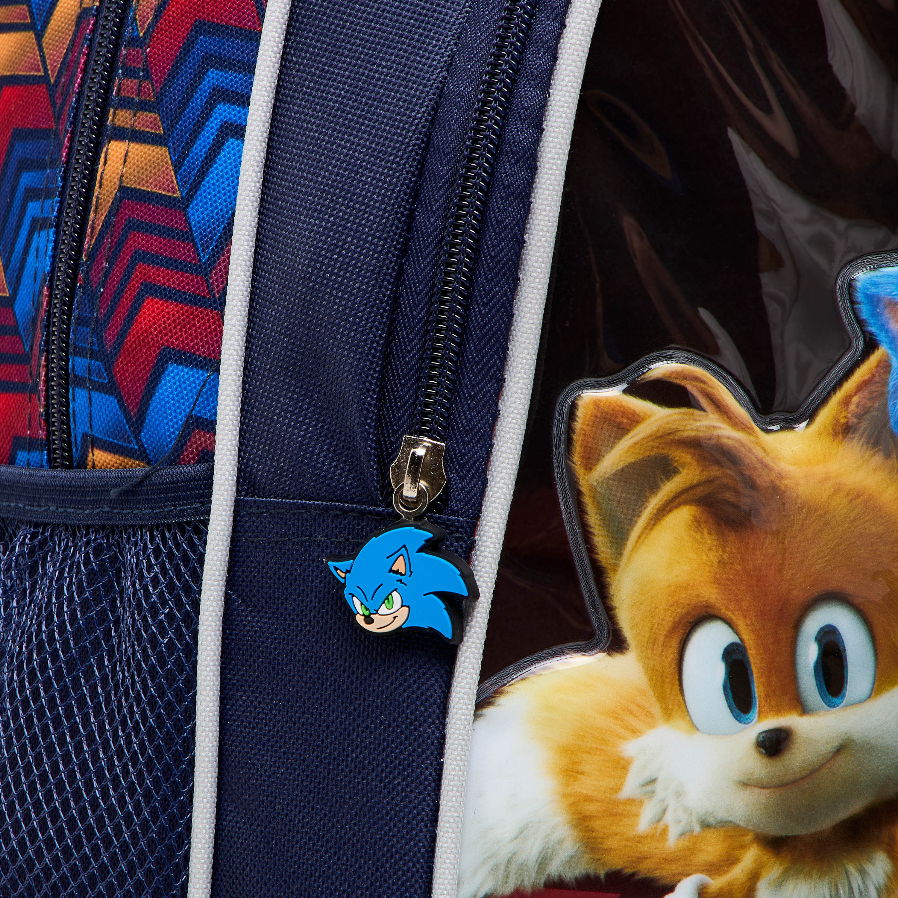 Sonic the Hedgehog Print 5-Piece trolley Backpack Set - 16 inches-school-bagsandbackpacks-trolleybags-image-11