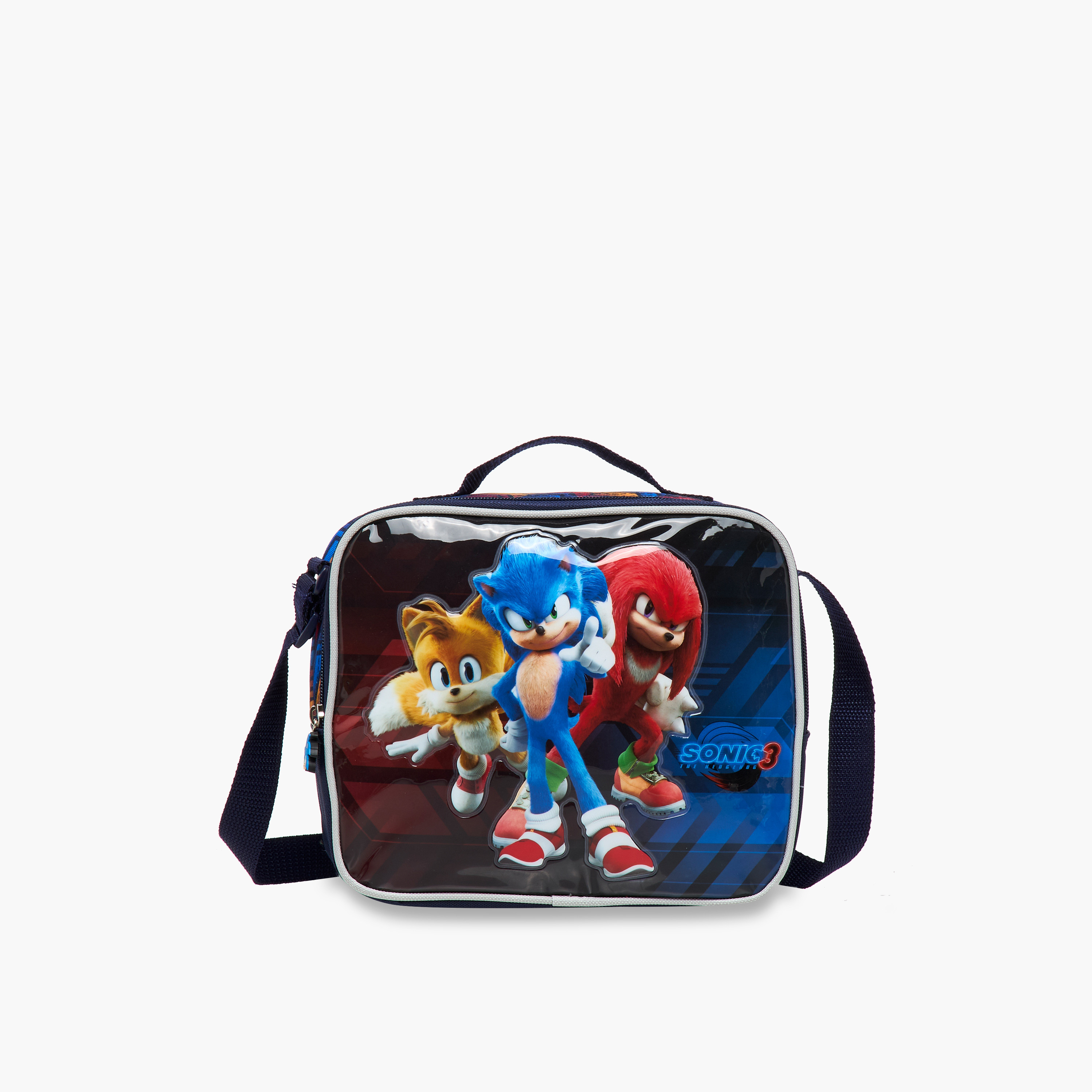 Sonic the Hedgehog Print 5-Piece trolley Backpack Set - 16 inches-school-bagsandbackpacks-trolleybags-image-18