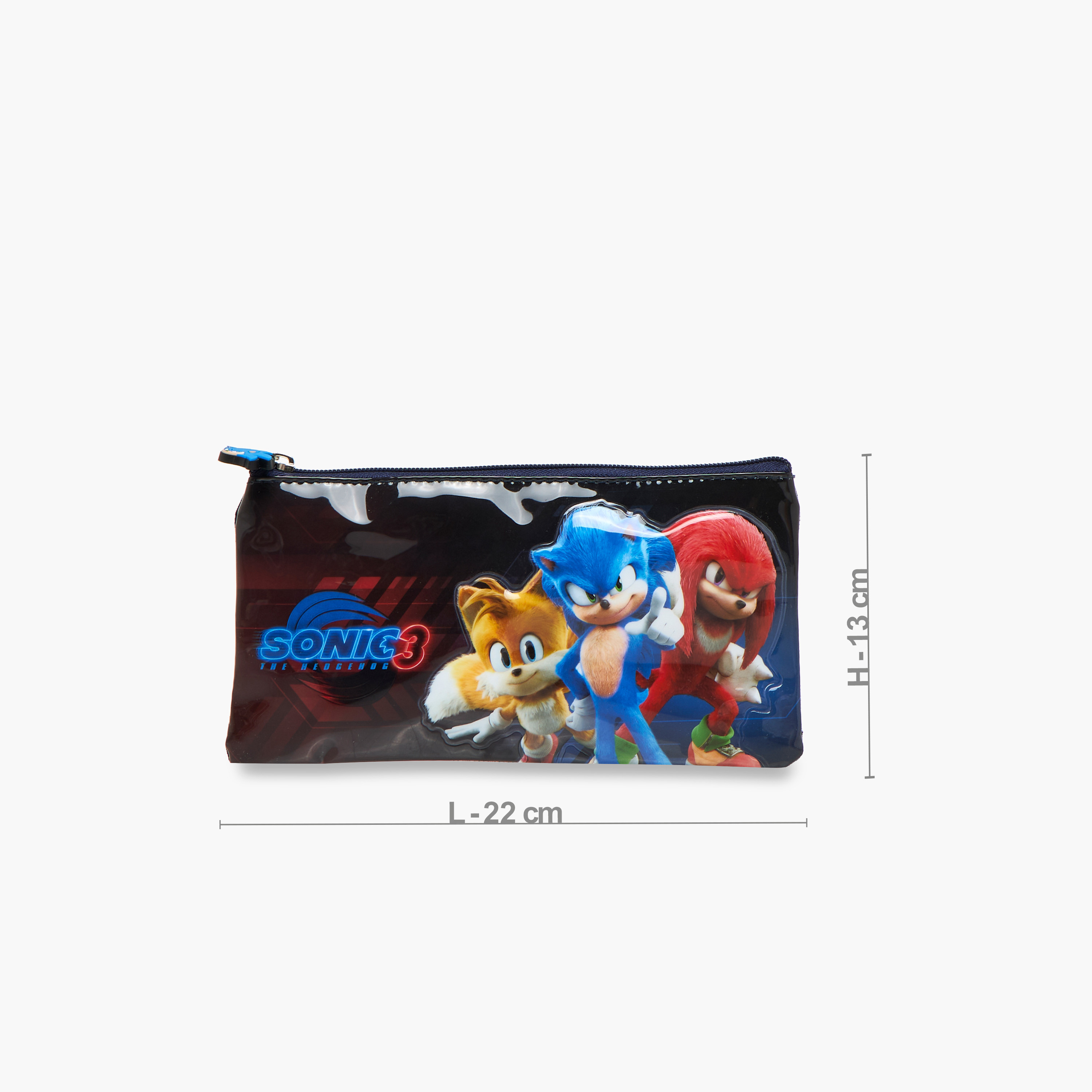 Sonic the Hedgehog Print 5-Piece trolley Backpack Set - 16 inches-school-bagsandbackpacks-trolleybags-image-22