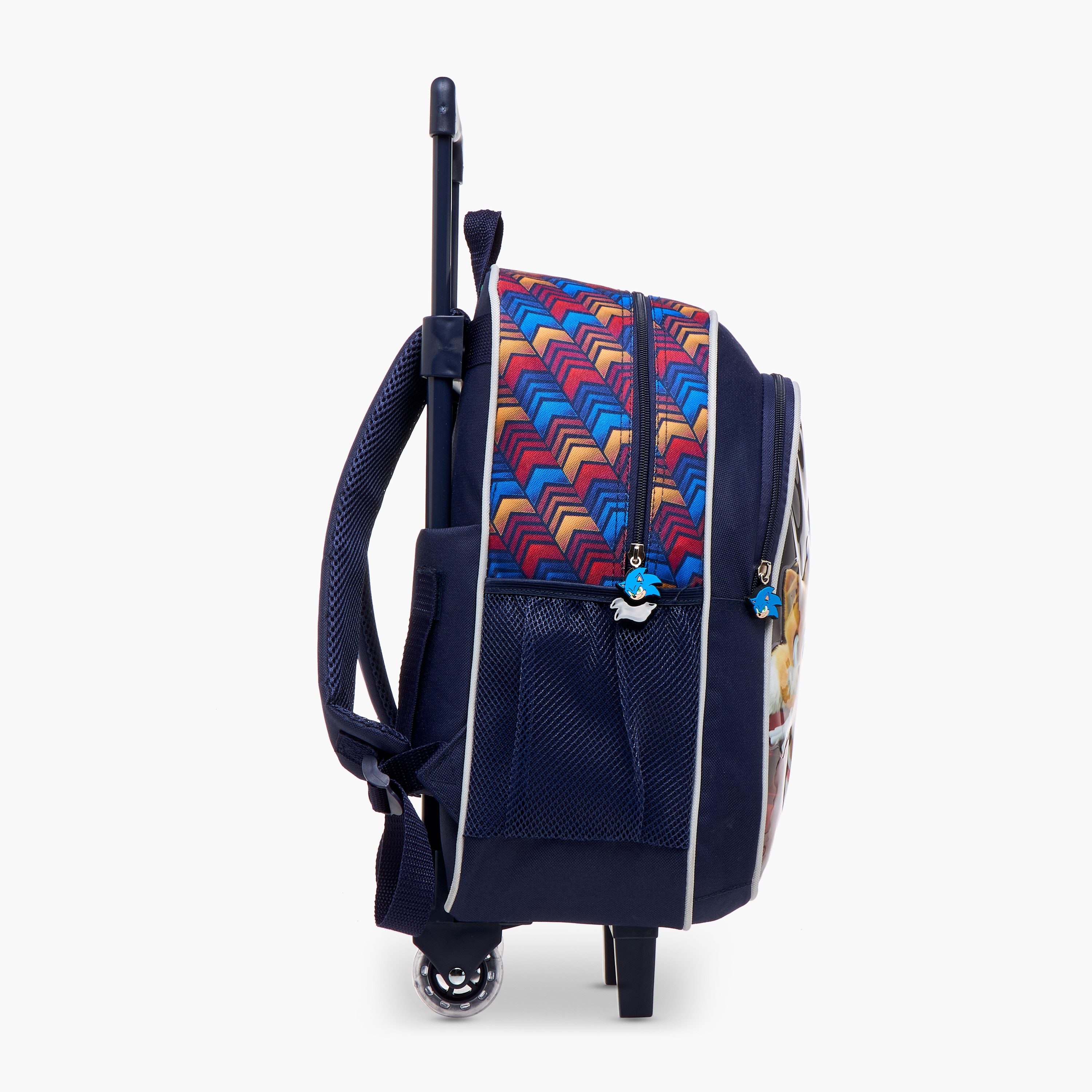Sonic the Hedgehog Print 5-Piece trolley Backpack Set - 16 inches-school-bagsandbackpacks-trolleybags-image-4