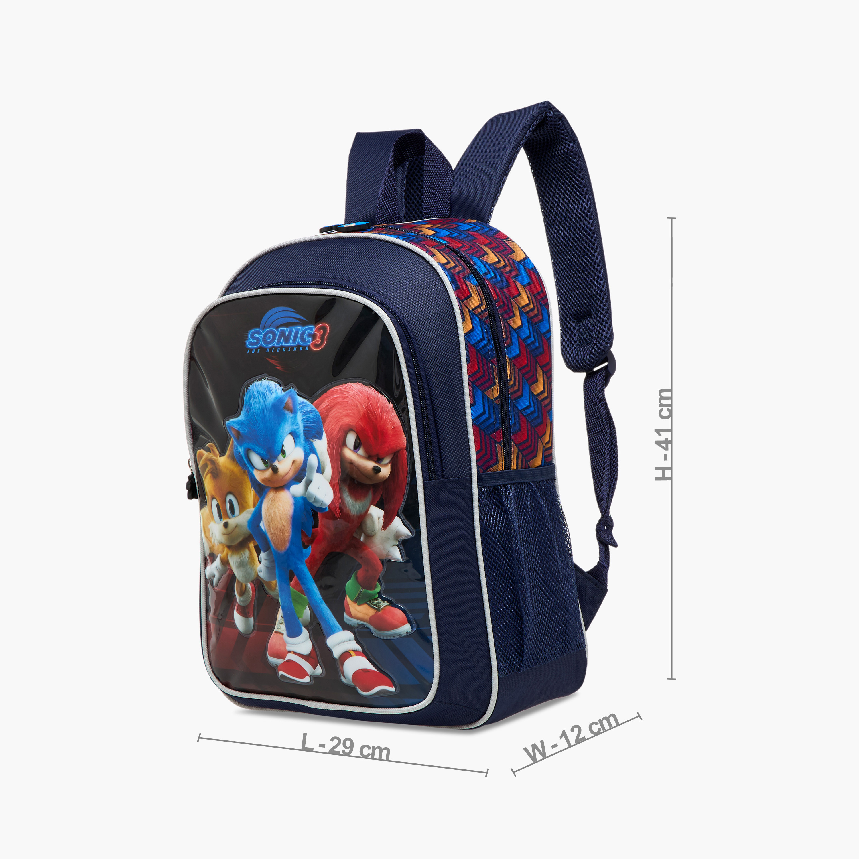 Sonic the Hedgehog Print 5-Piece Backpack Set - 16 inches-school-bagsandbackpacks-backpacks-image-3