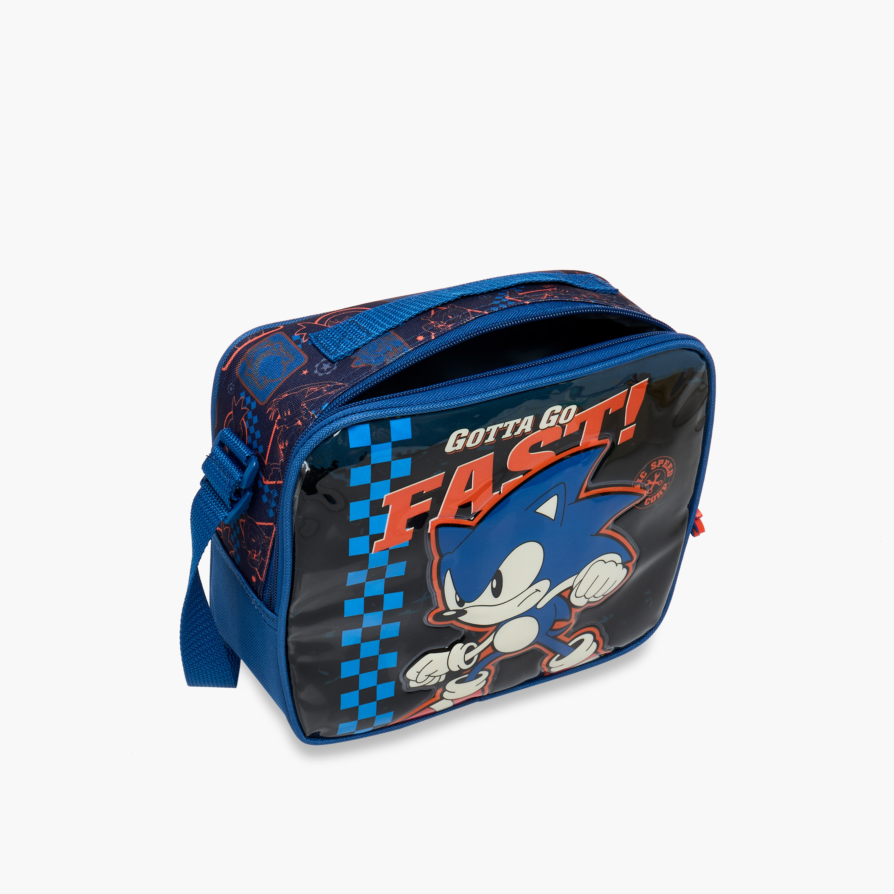 Sonic the Hedgehog Print 5-Piece Trolley Backpack Set - 16 inches-school-bagsandbackpacks-trolleybags-image-20