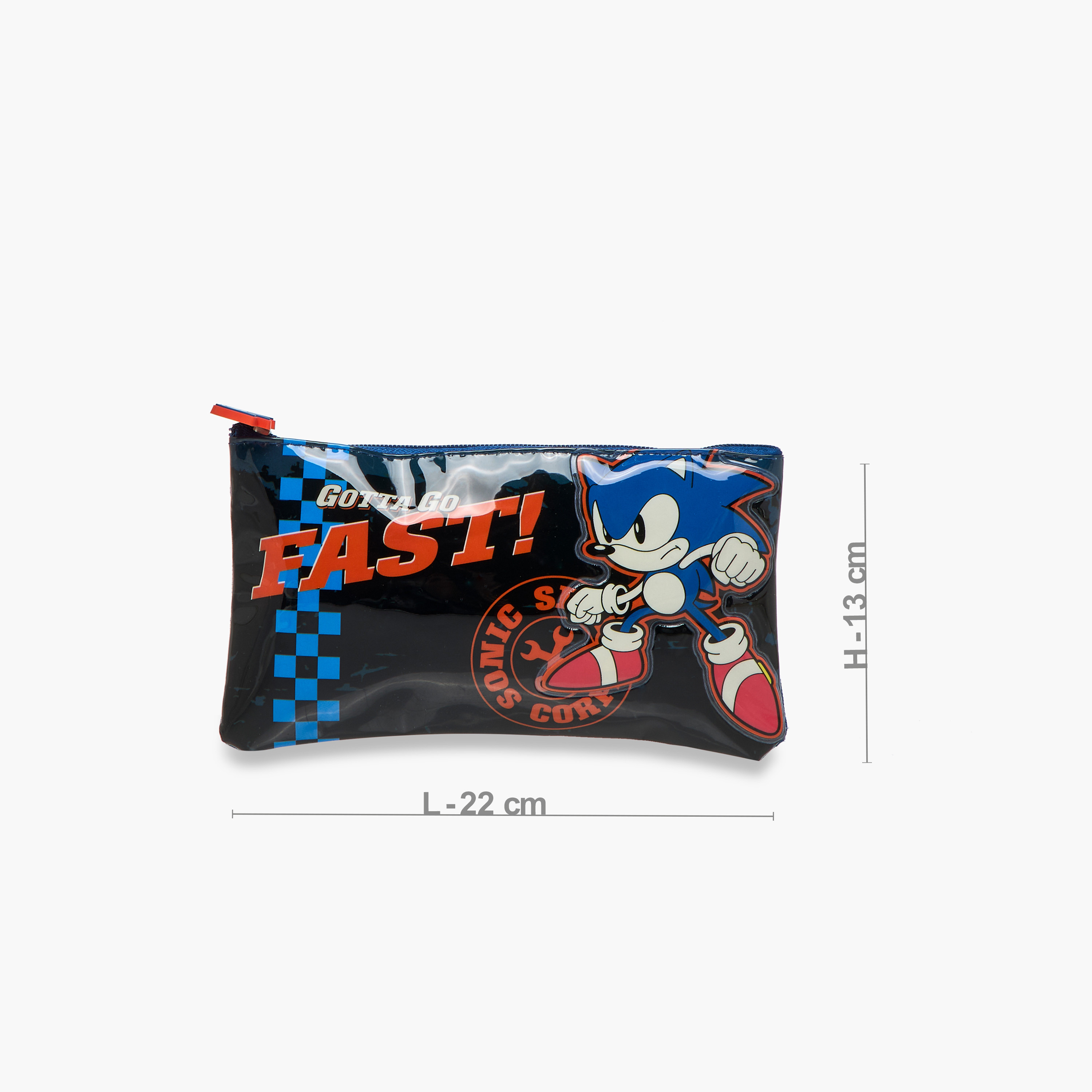 Sonic the Hedgehog Print 5-Piece Trolley Backpack Set - 16 inches-school-bagsandbackpacks-trolleybags-image-21