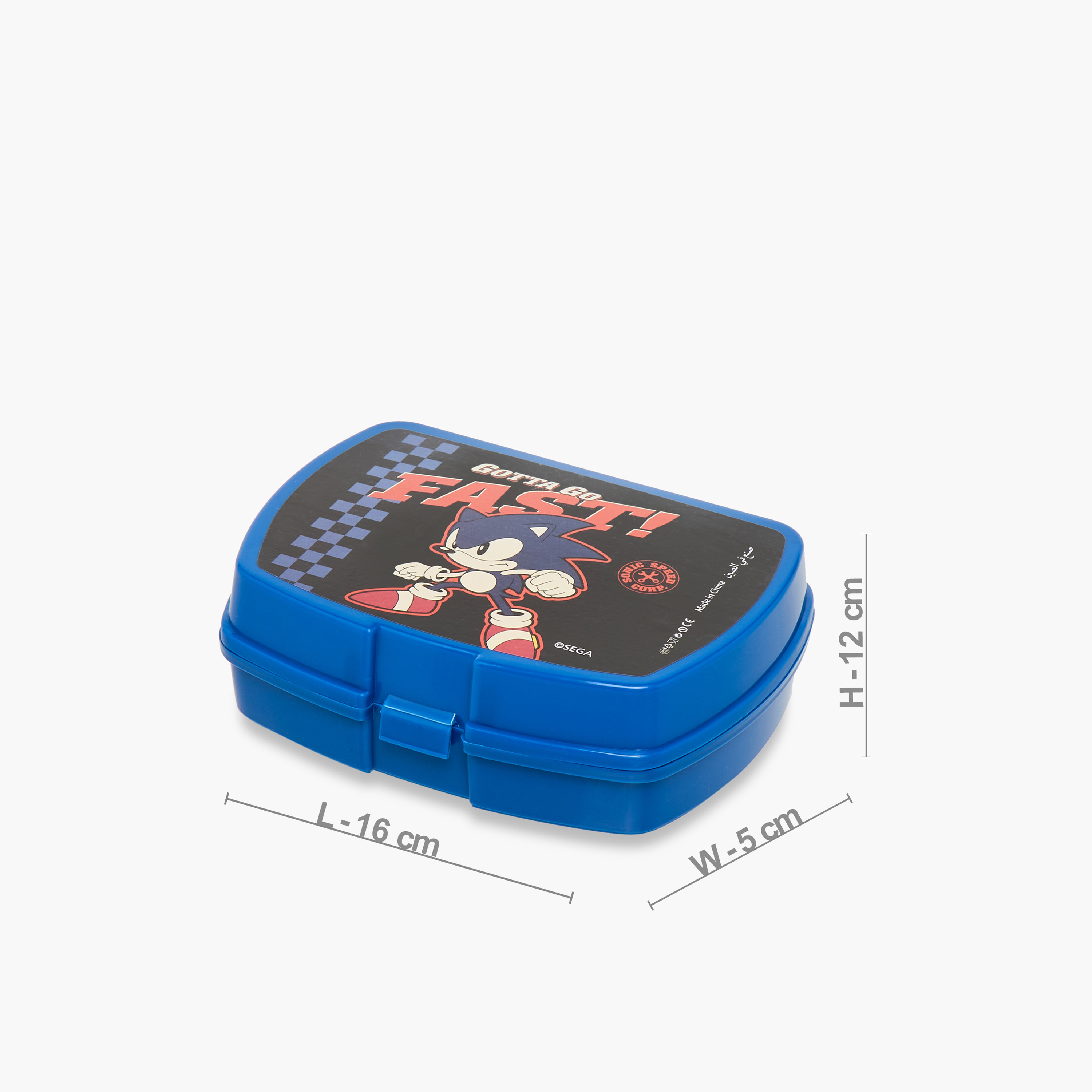 Sonic the Hedgehog Print 5-Piece Trolley Backpack Set - 16 inches-school-bagsandbackpacks-trolleybags-image-24