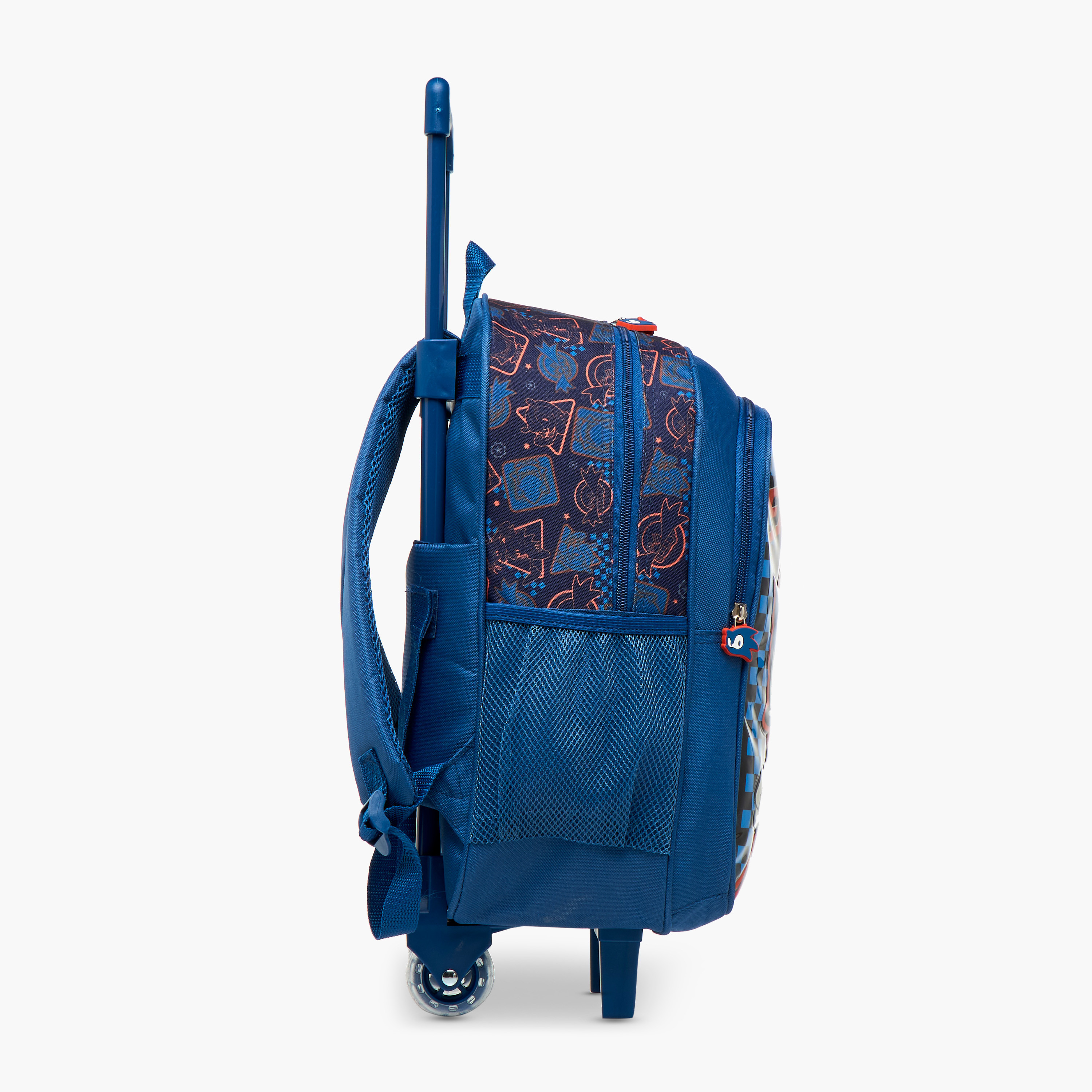 Sonic the Hedgehog Print 5-Piece Trolley Backpack Set - 16 inches-school-bagsandbackpacks-trolleybags-image-4
