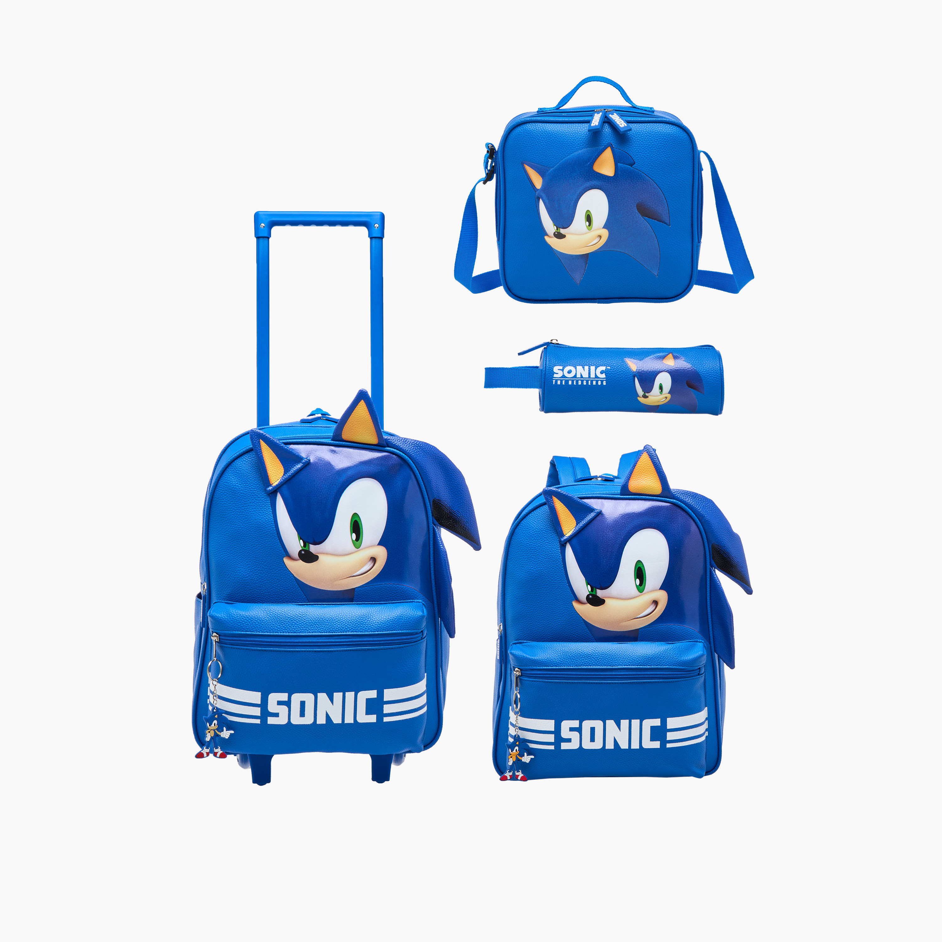CPLG Sonic Trolley Bag for Boys 2-5 Years with Water Resistant Fabric -school-bagsandbackpacks-trolleybags-image-18