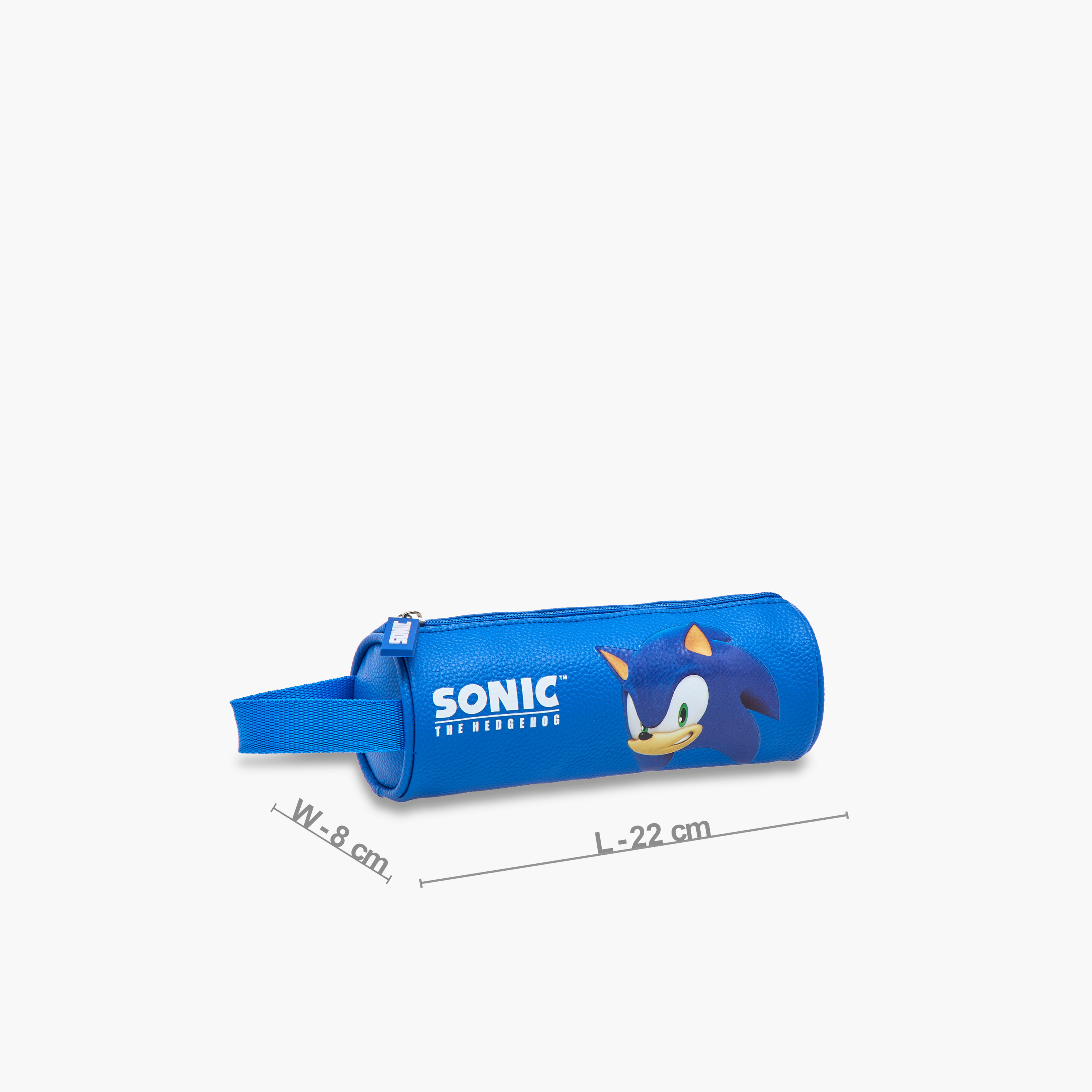 مقلمة بسحاب إغلاق وبطبعات سونيك ذا هيدجهوج-school-stationery-pencilcases-image-2
