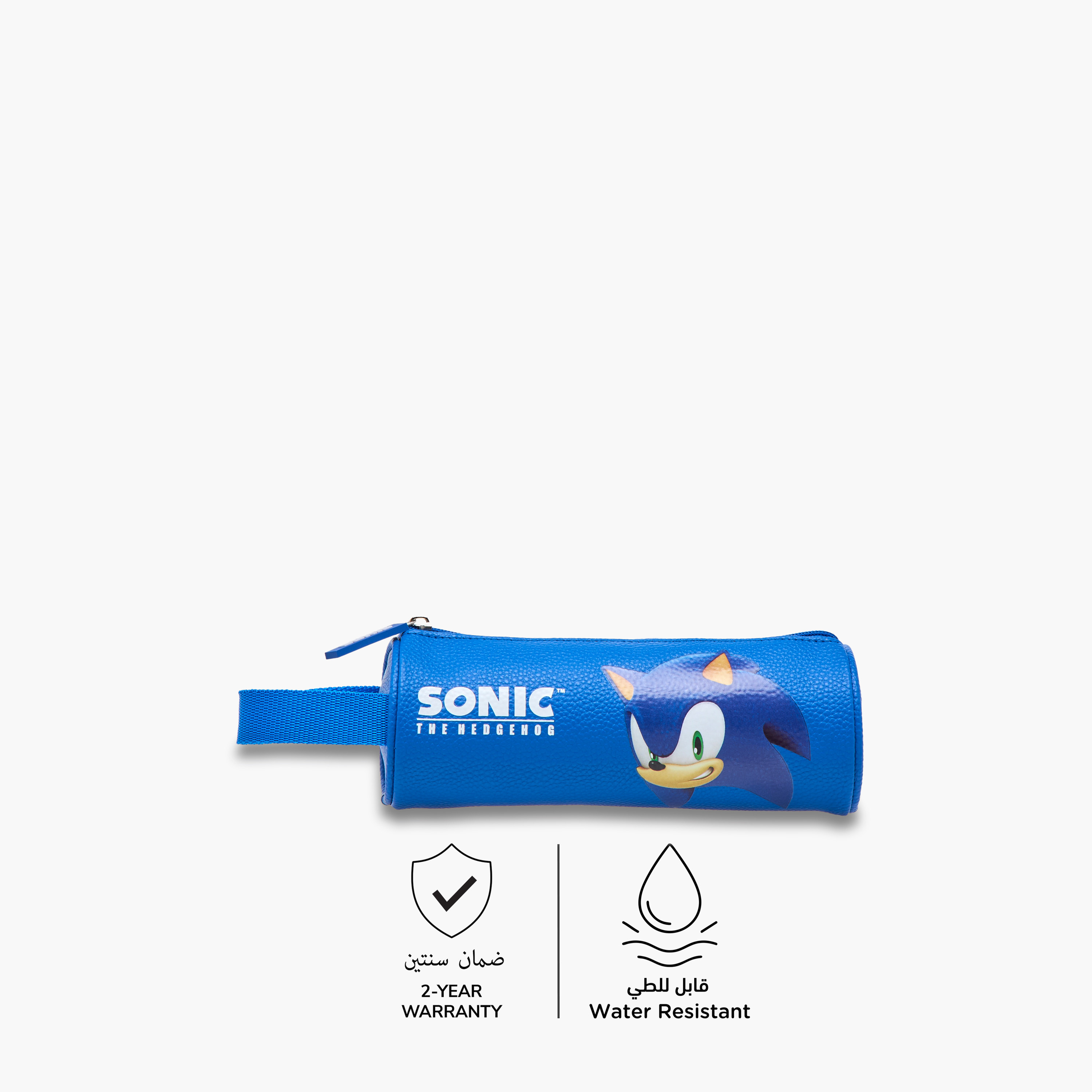 مقلمة بسحاب إغلاق وبطبعات سونيك ذا هيدجهوج-school-stationery-pencilcases-image-4