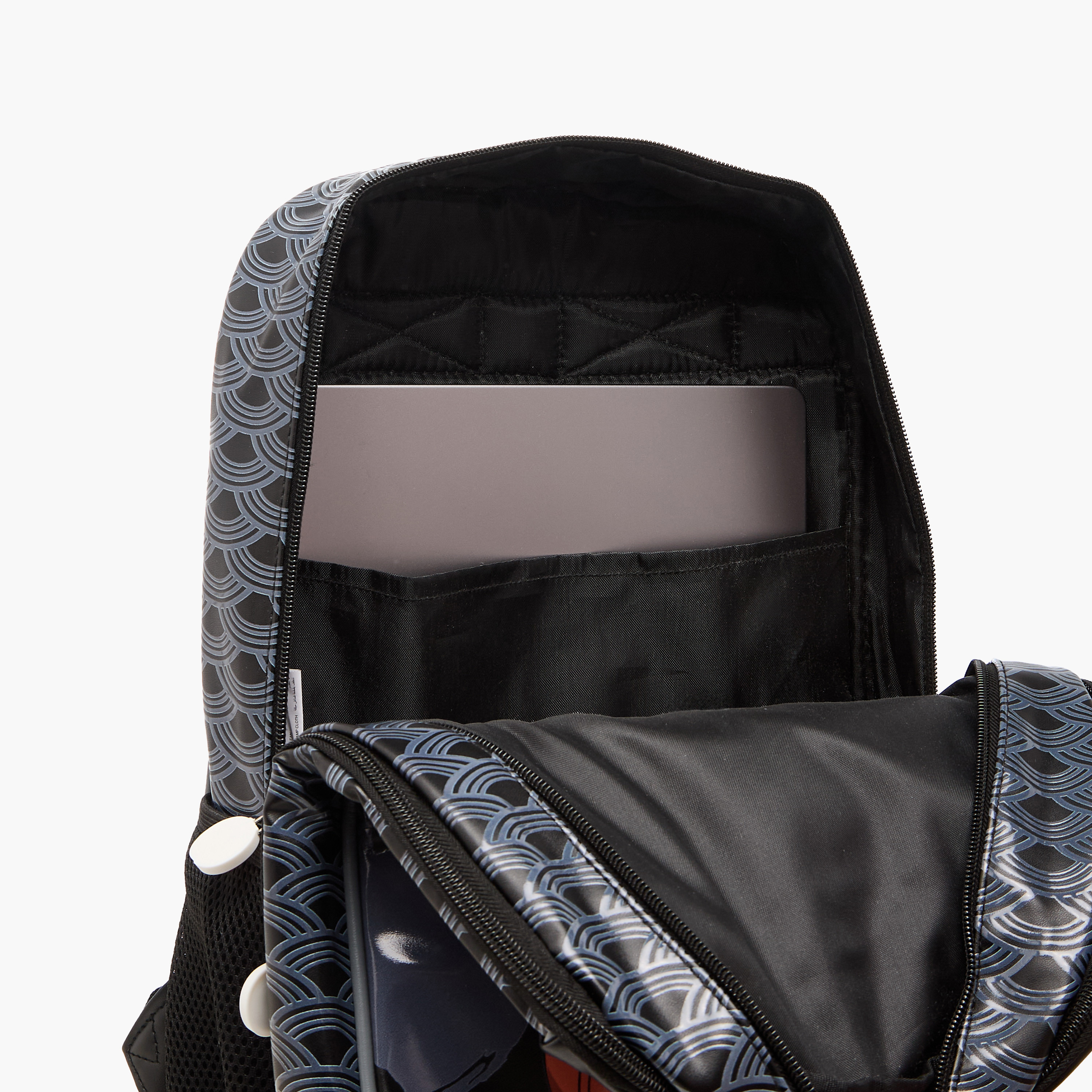 TV Tokyo Naruto Print Backpack with Adjustable Straps and Zip Closure - 16 inches-school-bagsandbackpacks-backpacks-image-10