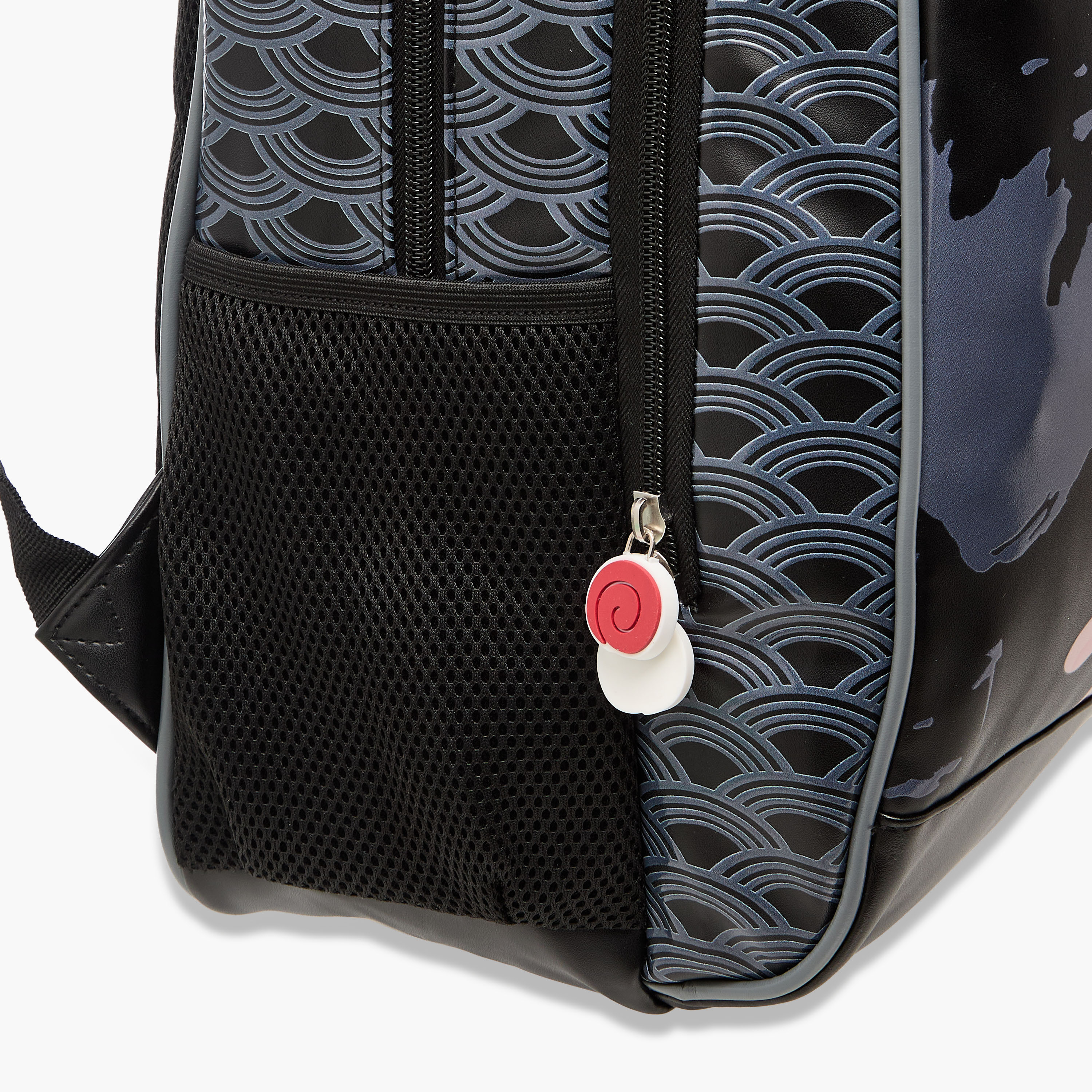 TV Tokyo Naruto Print Backpack with Adjustable Straps and Zip Closure - 16 inches-school-bagsandbackpacks-backpacks-image-8