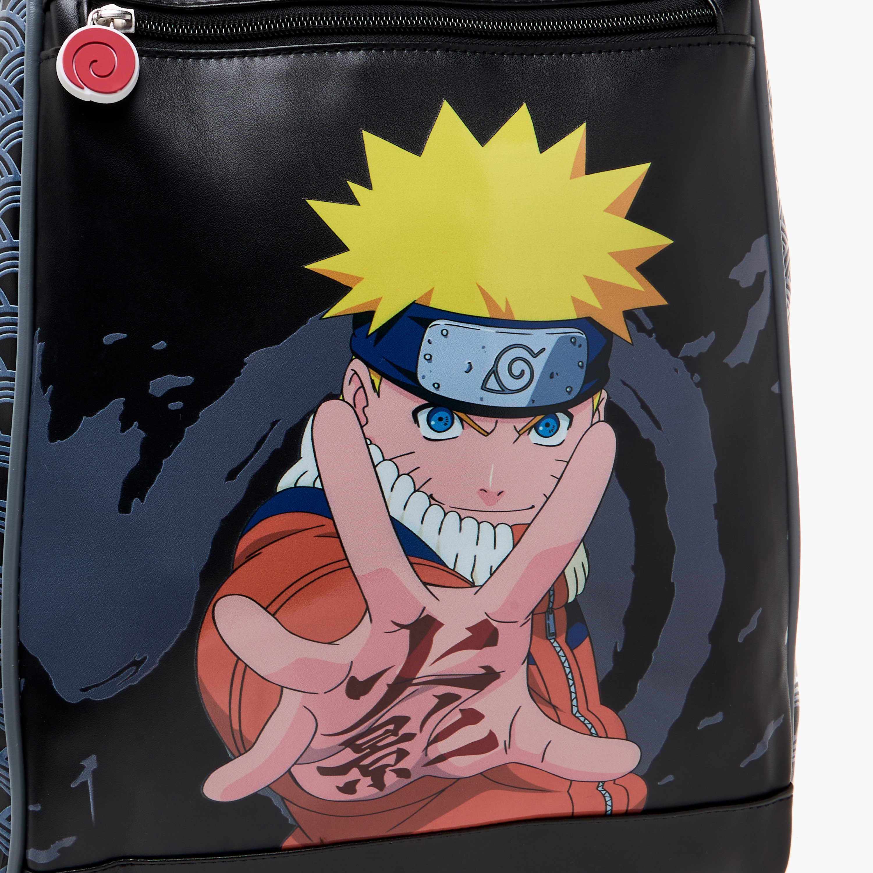 TV Tokyo Naruto Print Trolley Backpack with Retractable Handle - 16 inches-school-bagsandbackpacks-trolleybags-image-9