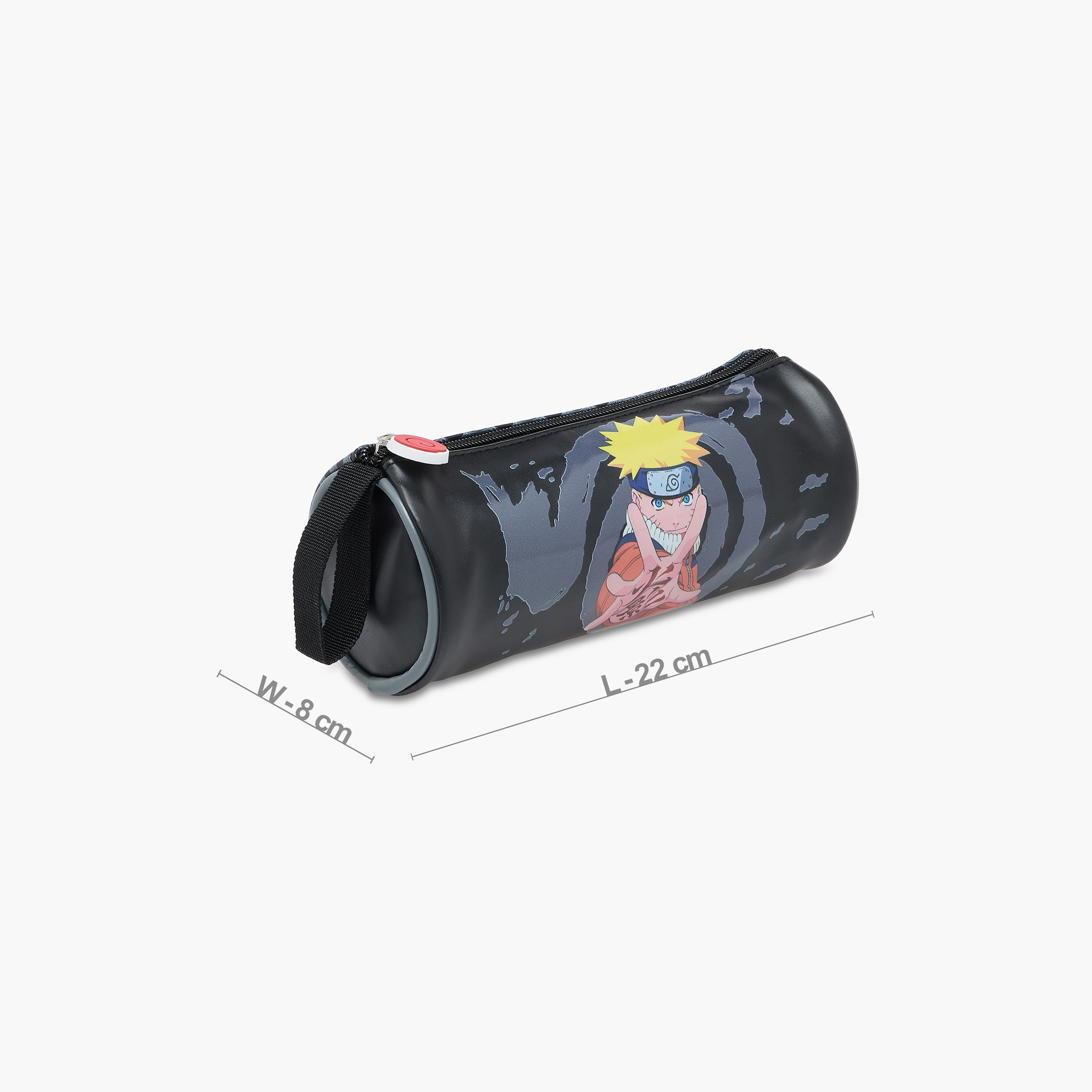 TV Tokyo Naruto Print Pencil Pouch with Zip Closure-school-stationery-pencilcases-image-2