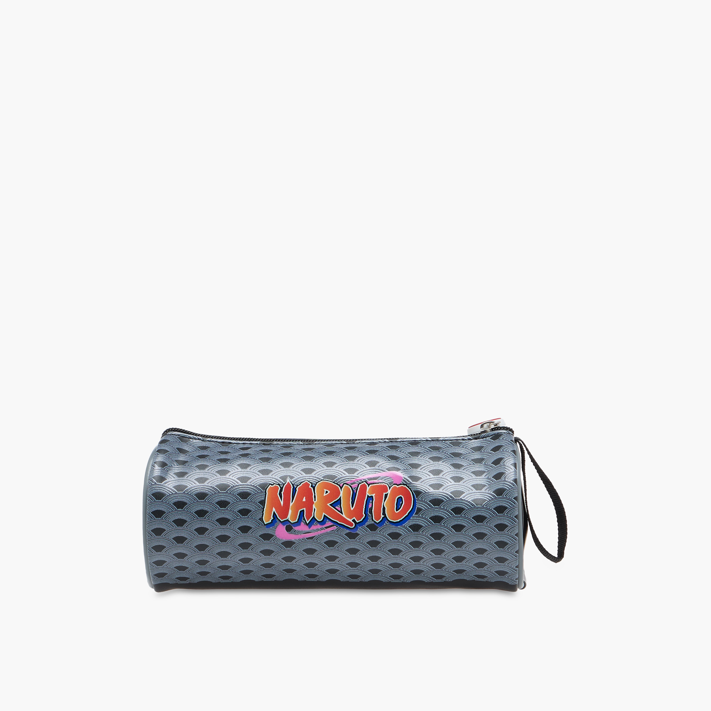 TV Tokyo Naruto Print Pencil Pouch with Zip Closure-school-stationery-pencilcases-image-3