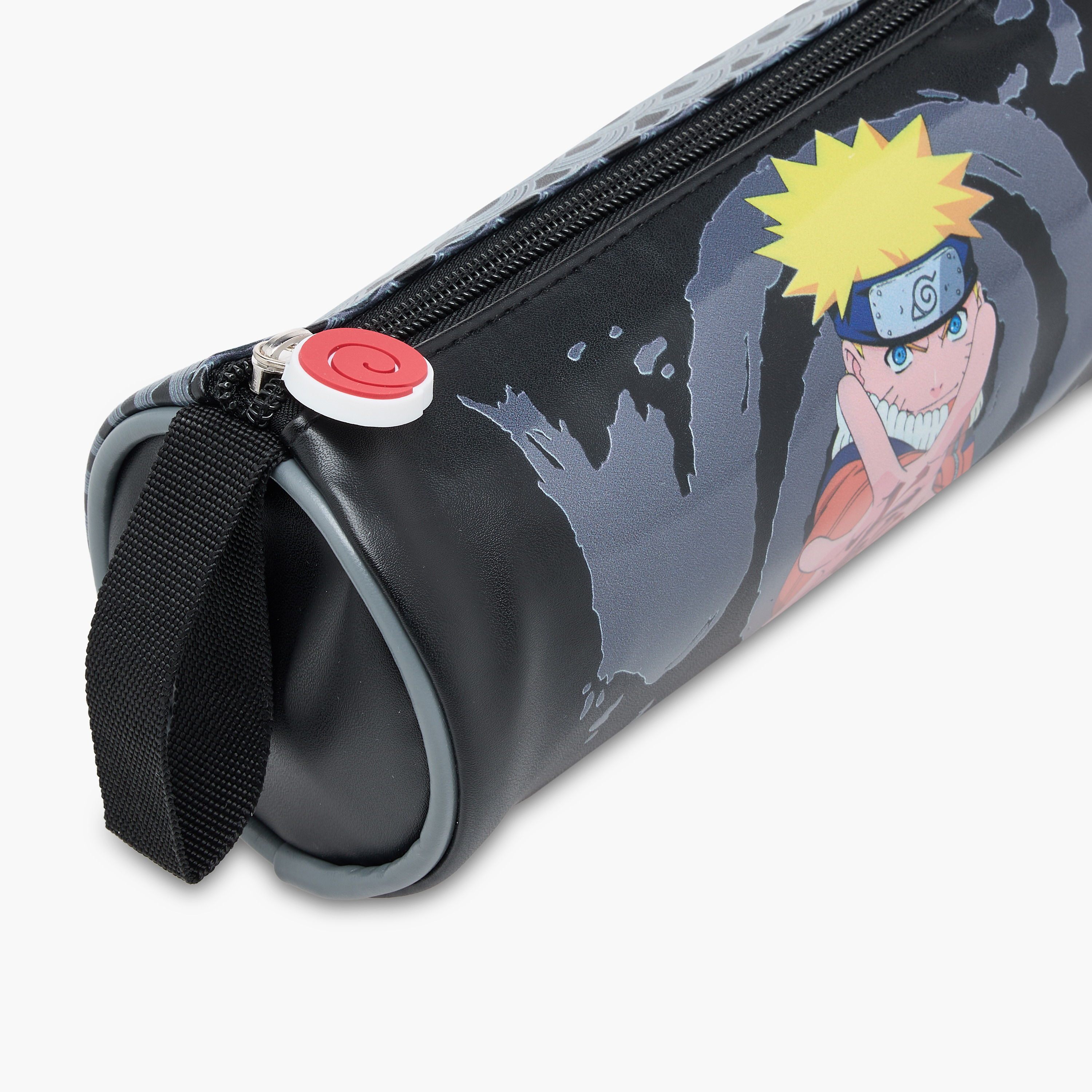 TV Tokyo Naruto Print Pencil Pouch with Zip Closure-school-stationery-pencilcases-image-5