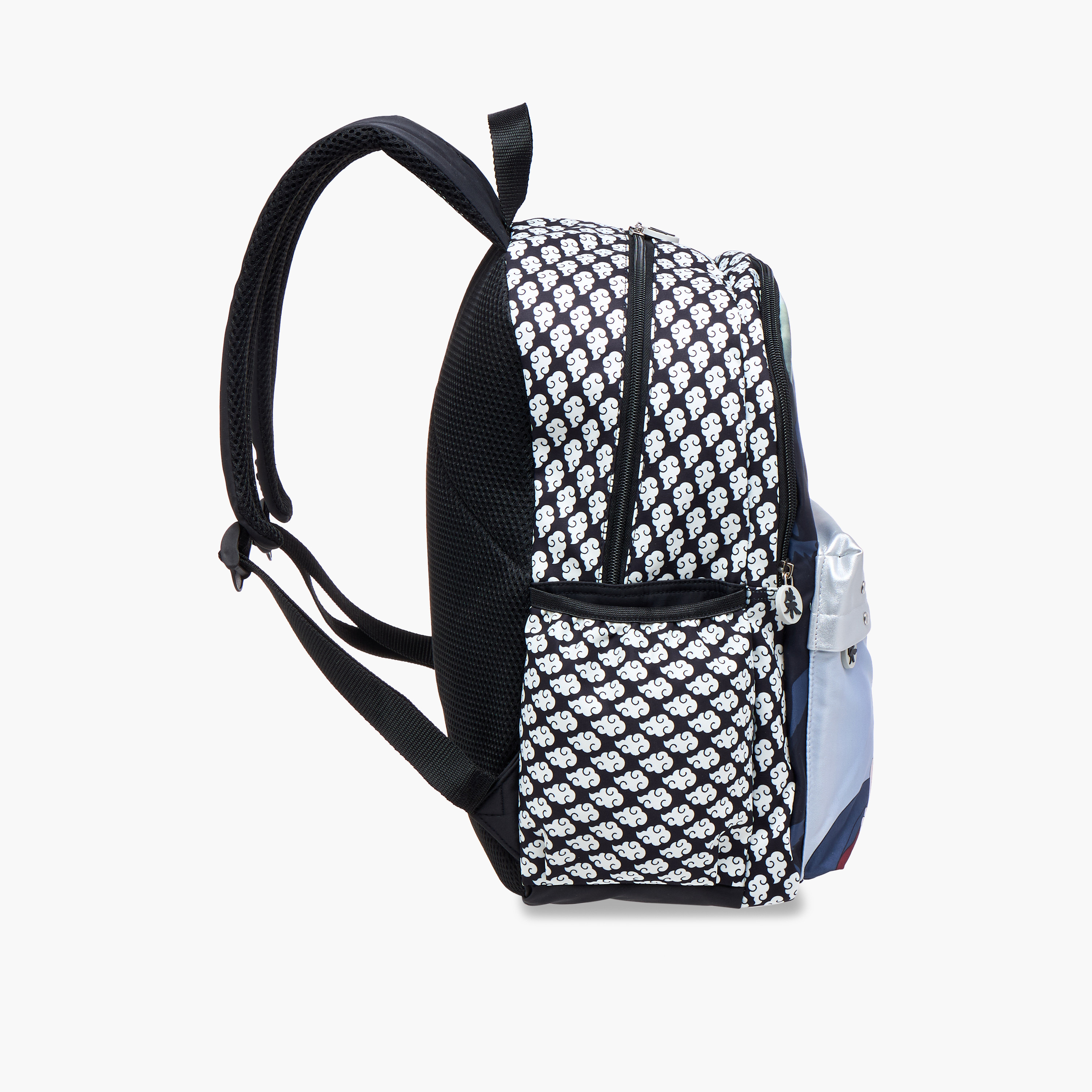 TV Tokyo Naruto Print Backpack with Adjustable Straps and Zip Closure - 16 inches-school-bagsandbackpacks-backpacks-image-3
